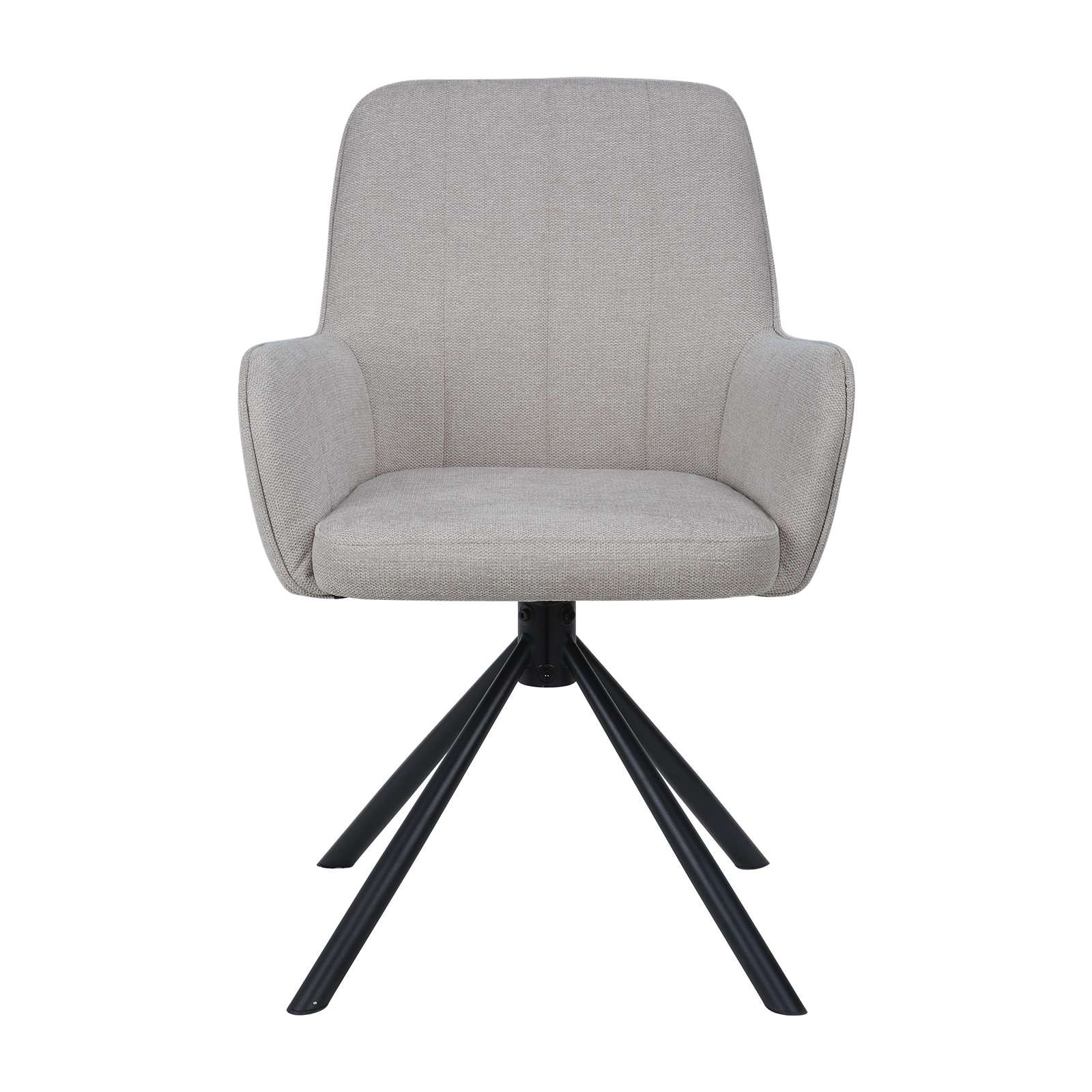 GOODproduct Chaise de salle à manger »Flaurent« () 2 cuisgepolsterte Rückenlehne, Armlehne und Sitzfläche, Sitzhöhe 50 cm