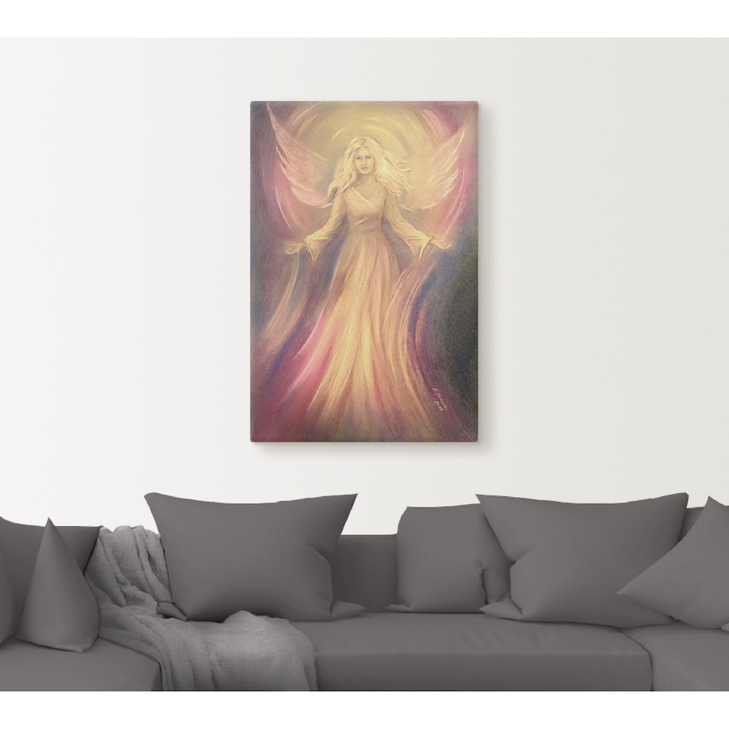 Artland Wandbild »Engel Licht Liebe - Spirituelle Malerei«, Religion, (1 St.)