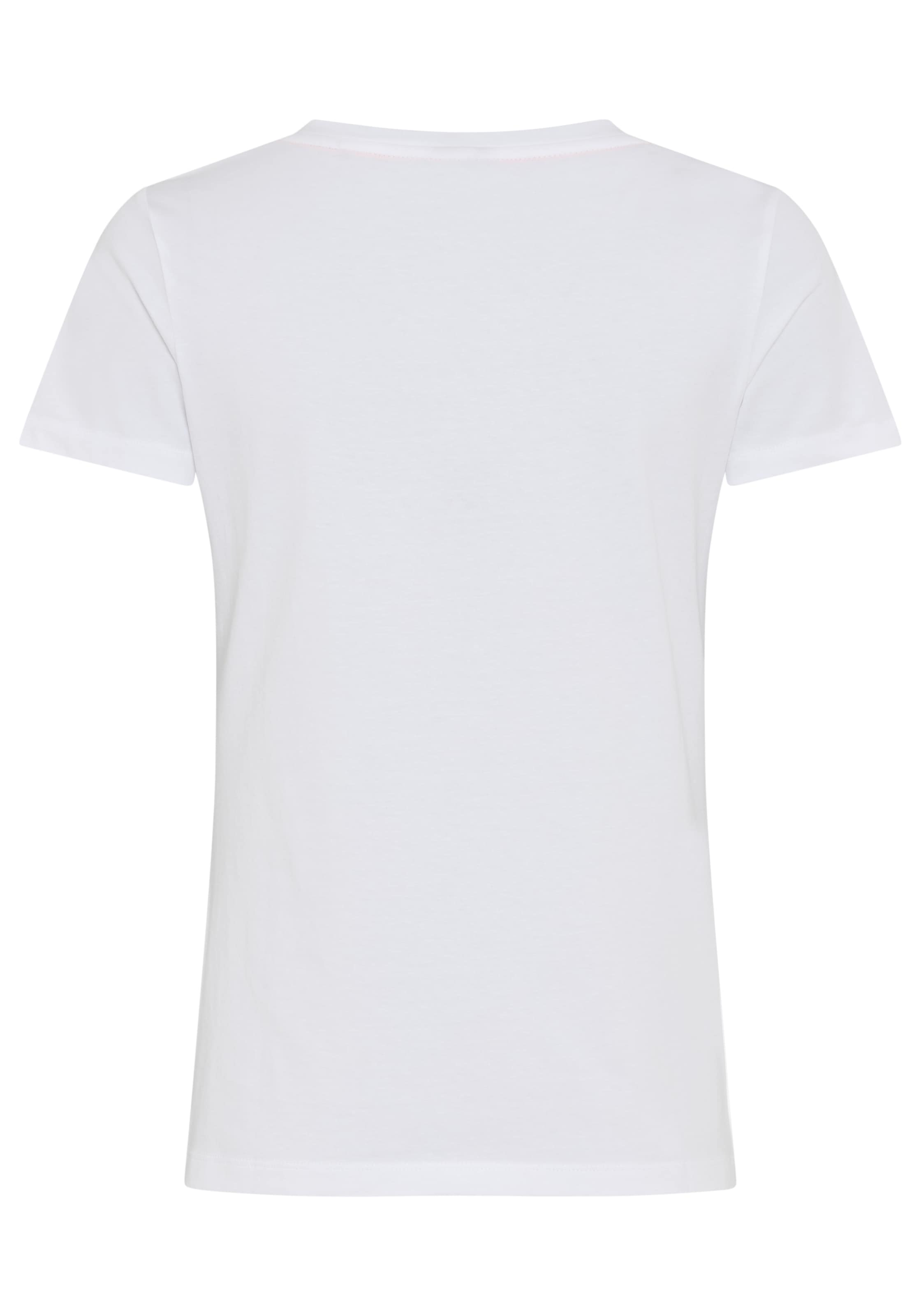 BOSS ORANGE T-shirt »Elove Premium Damenmode« en qualité coton, coupe slim