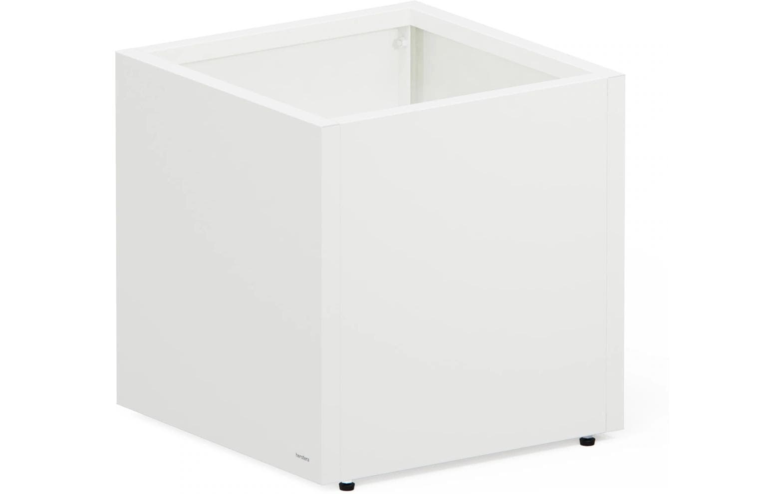 Image of Herstera Garden Pflanzkübel "Cube 50 cm Moon White"