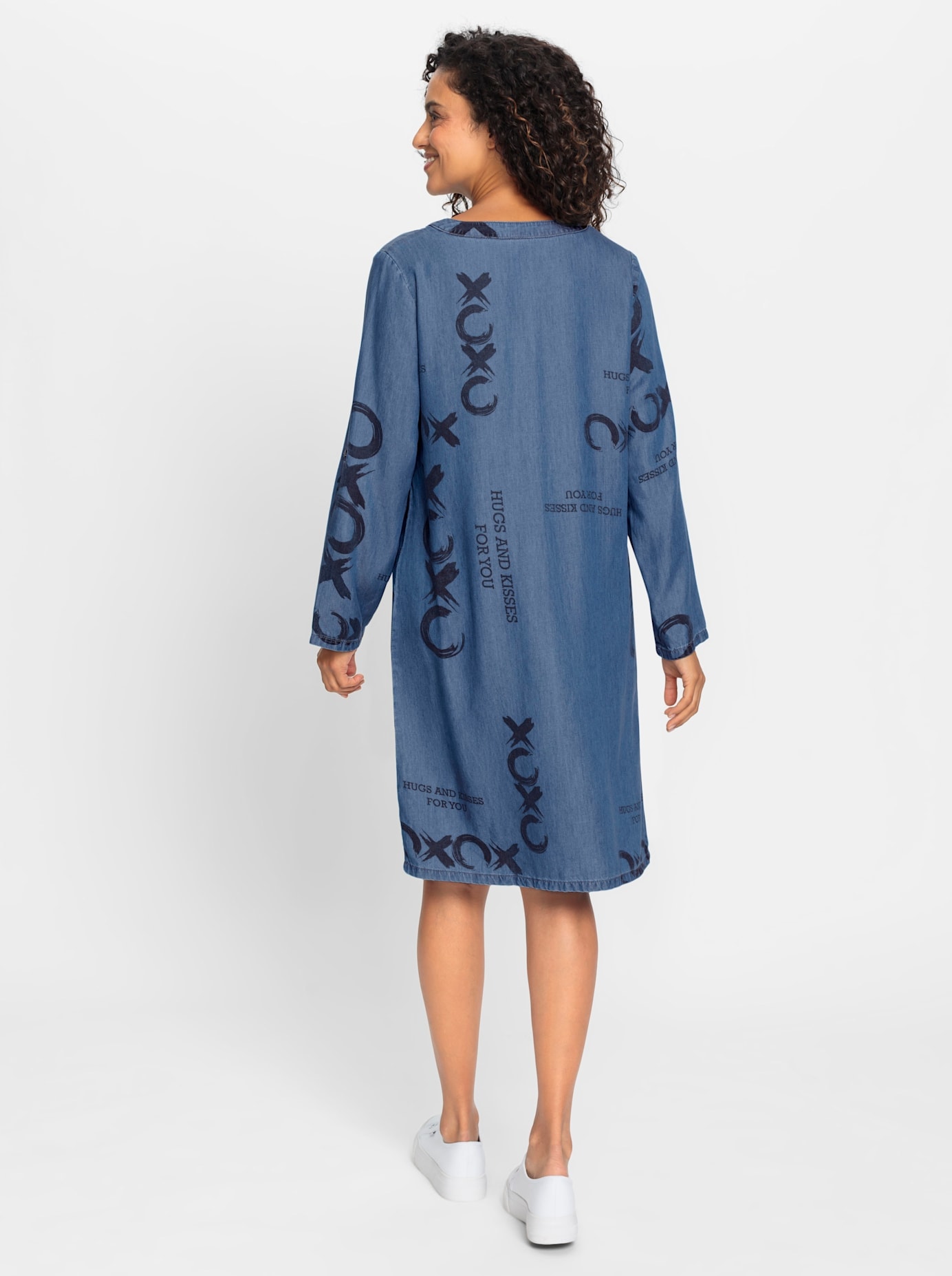 Inspirationen Druckkleid »Webkleid«
