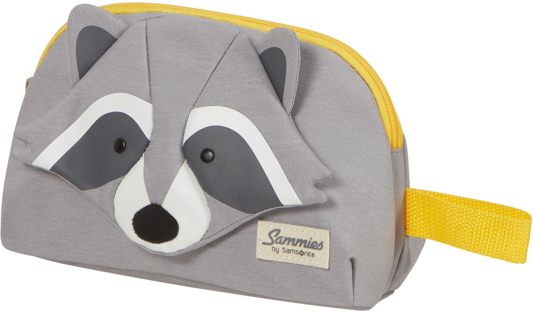 Samsonite Kulturbeutel »Happy Sammies ECO, Racoon Remy«, Kinder Waschtasche Kinder Reisekulturbeutel Kinder Beuty-Bag