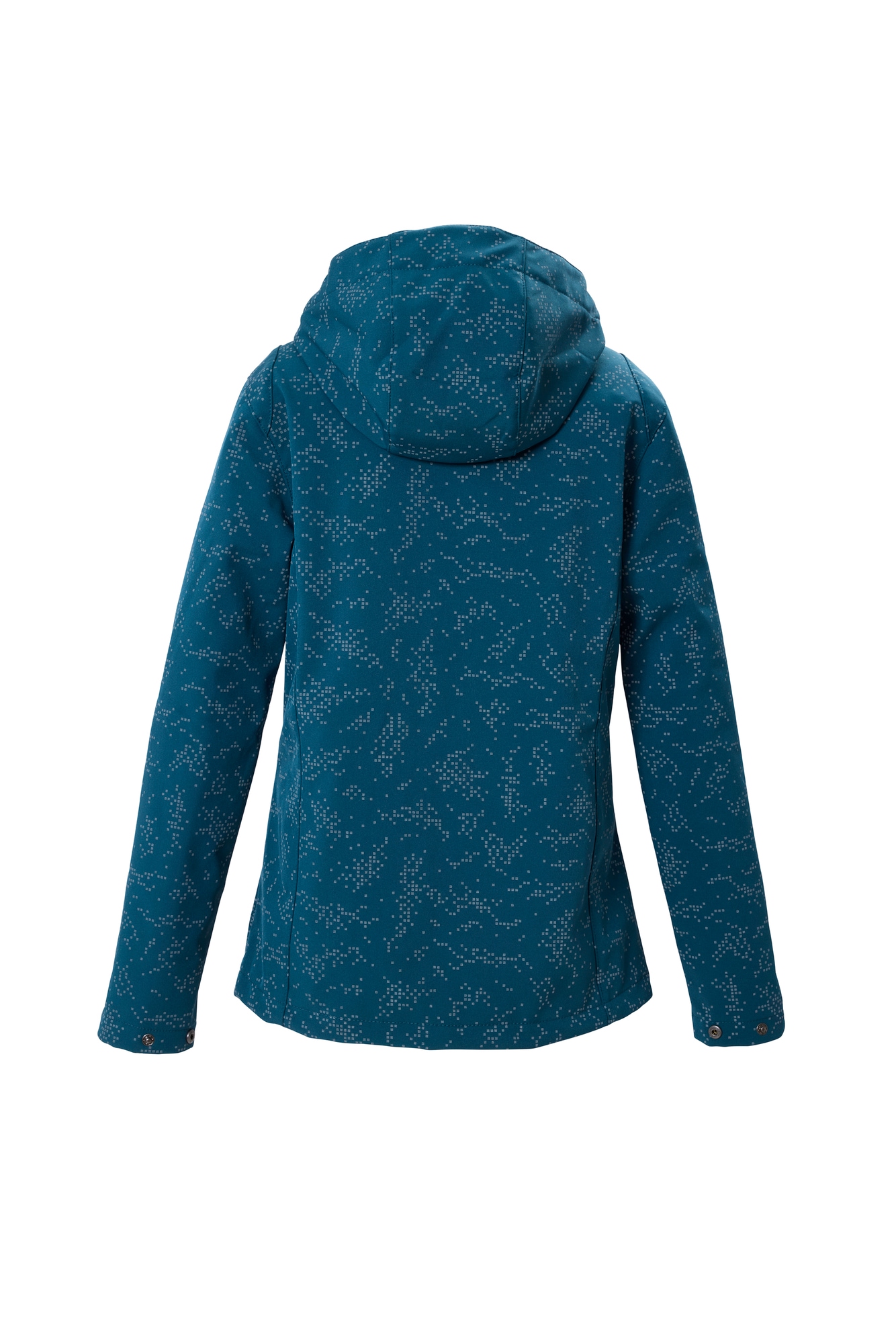Killtec Veste softshell pour enfants, avec capuche réglable, coupe-vent, déperlant