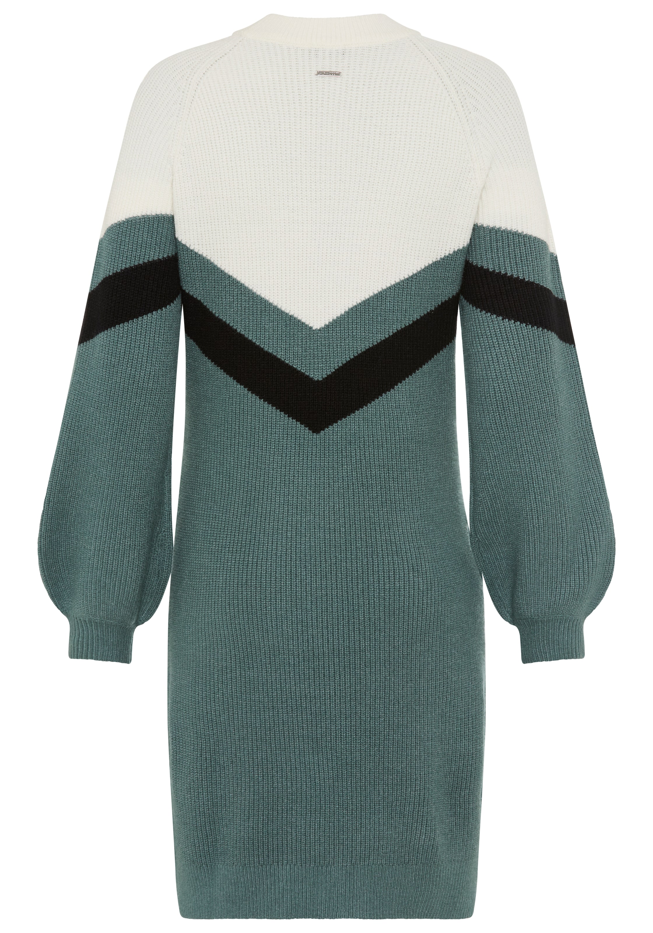 Laura Scott Robe en tricot Sans poches mit Streifenmuster aus weicher Viskosequalität