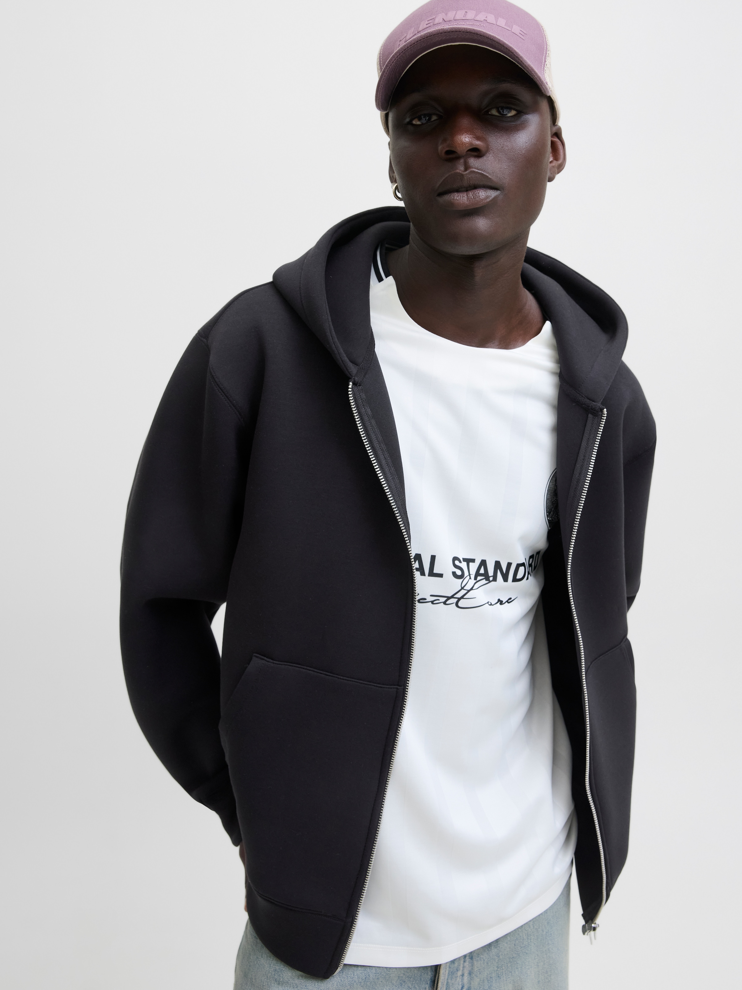 Image of Jack & Jones Kapuzensweatshirt "JCOCOVER SCUBA SWEAT ZIP HOOD NOOS"