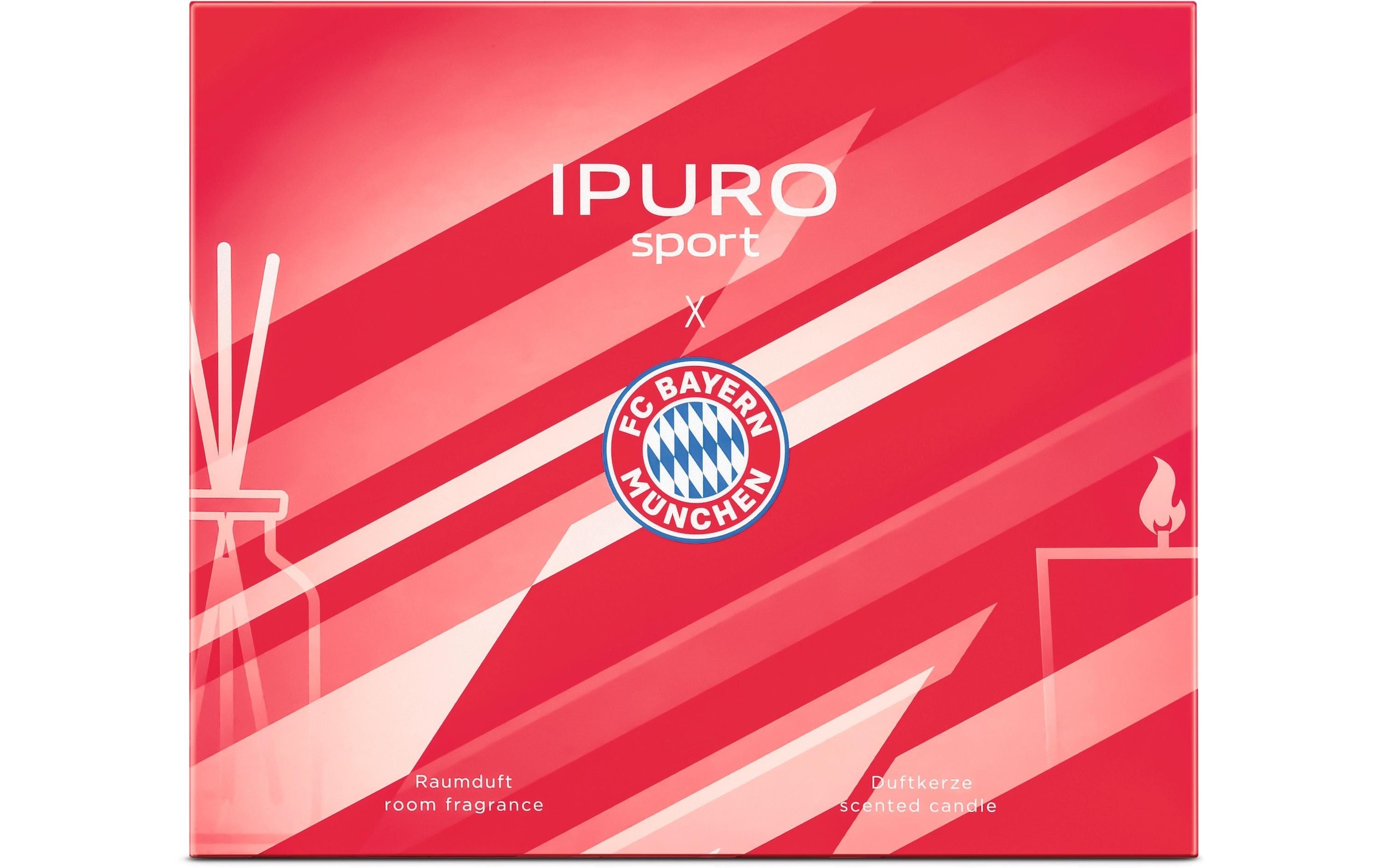 IPURO Bâtons de parfum »FC Bayern München 50 ml und 50 gr«