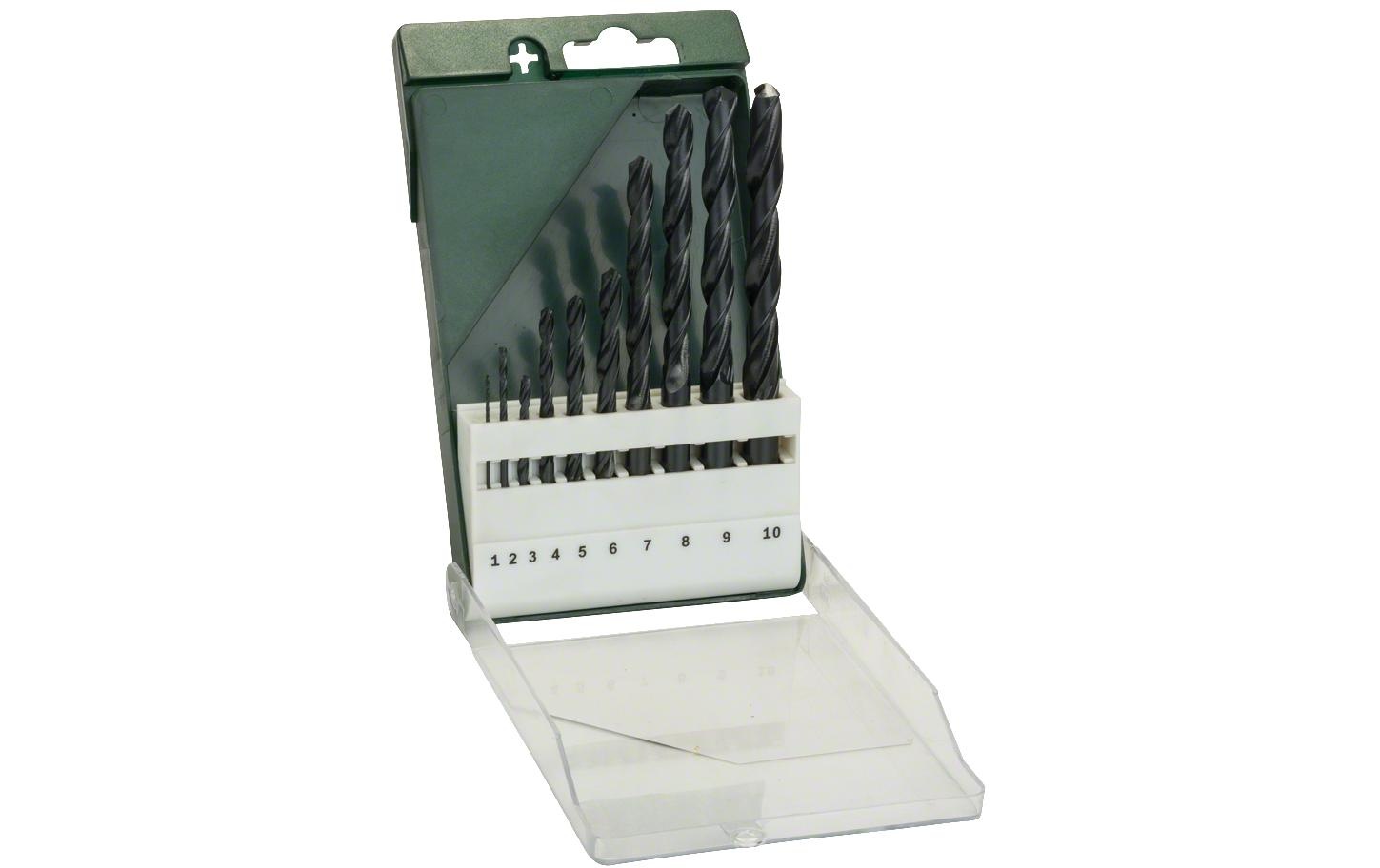 Image of BOSCH Metallbohrer "HSSR" 10 Stk. tlg.