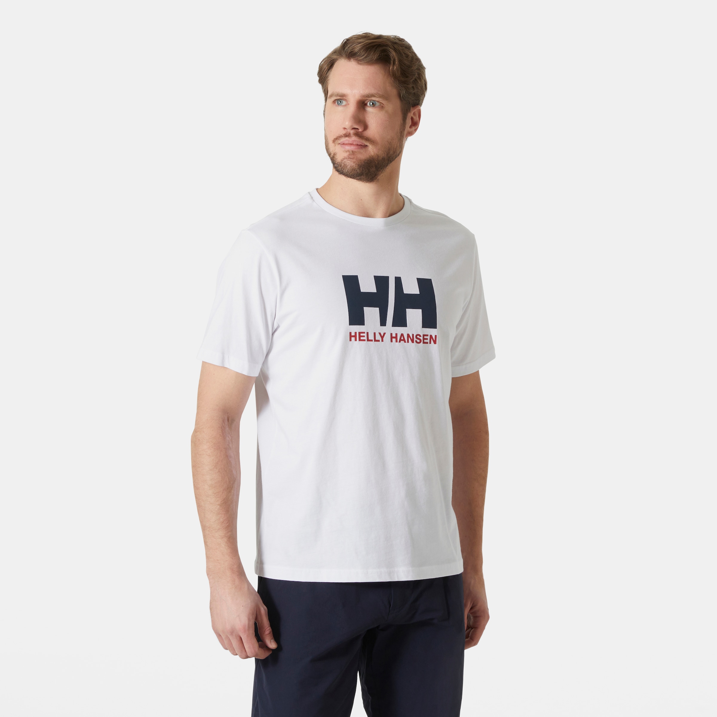 Helly Hansen T-Shirt »HH LOGO T-SHIRT 3.0« sportlicher Schnitt, kurze Ärmel, Rundhalsausschnitt