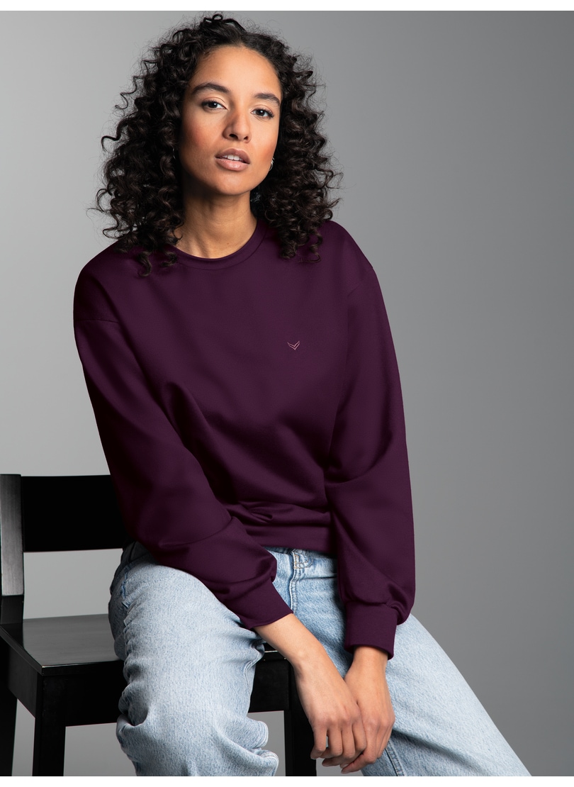 Trigema Sweatshirt »TRIGEMA Dünnes Sweatshirt«
