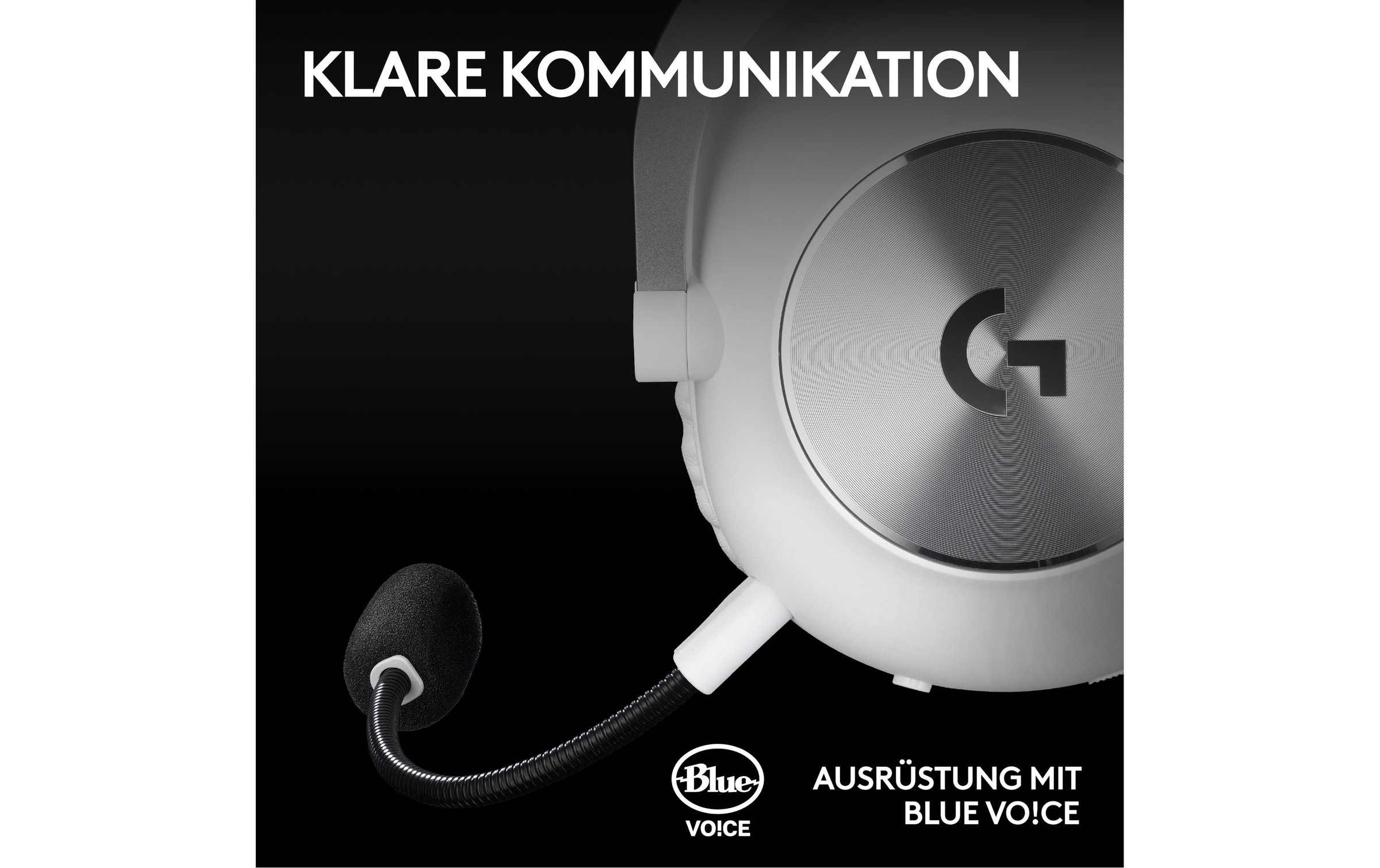 Logitech Gaming-Headset »G Pro X 2 Wireless Lightspeed Gaming Weiss«, Bluetooth, Mikrofon abnehmbar-Freisprechfunktion