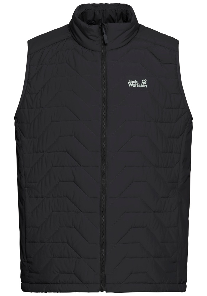 Jack Wolfskin Gilet fonctionnel »FLEXTREK INS VEST M« pour la randonnée, style sportif, en polyester, léger