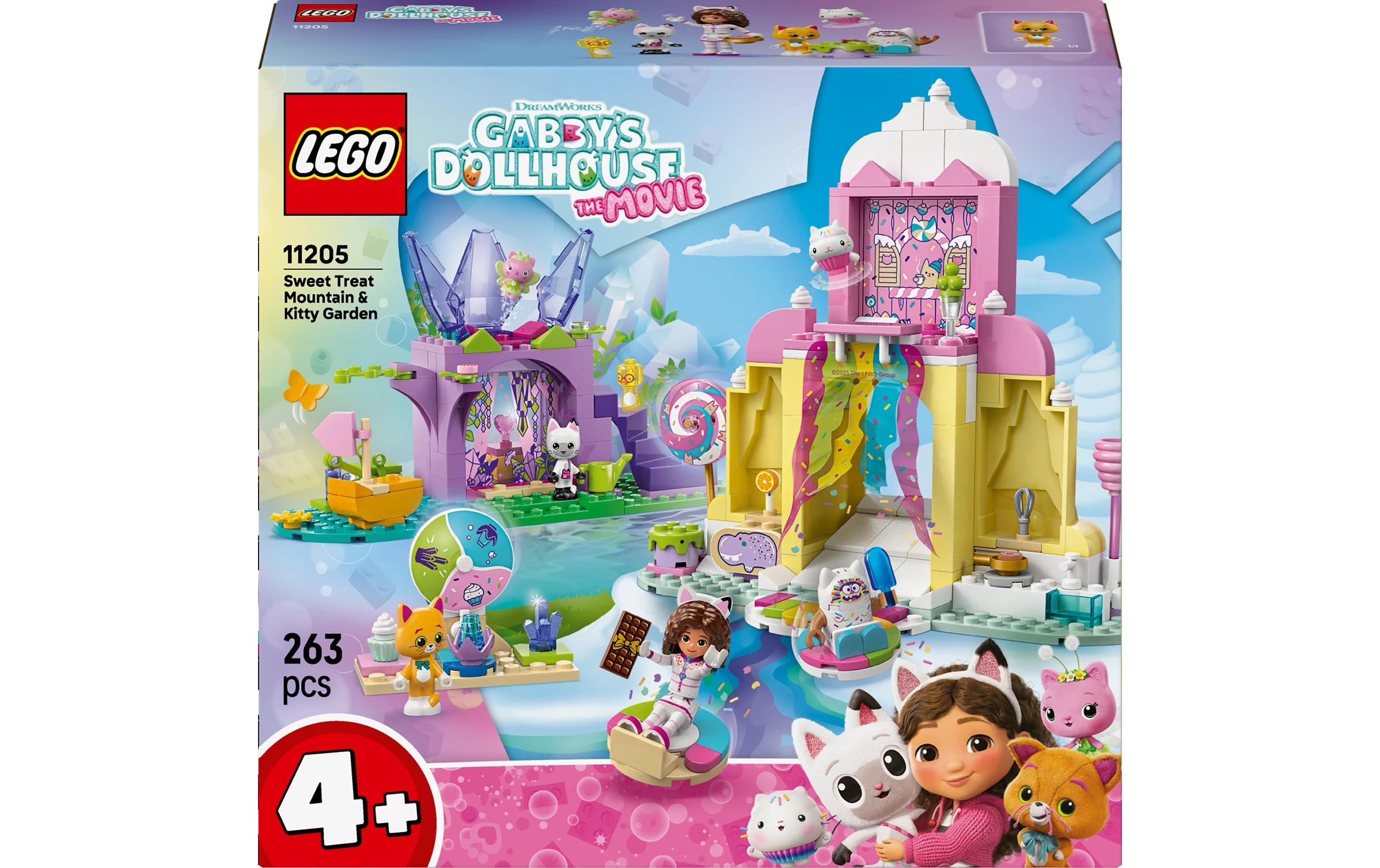 LEGO® Spielbausteine »LEGO® Gabby's Dollhouse Zuckerguss-Gebirge 11205«