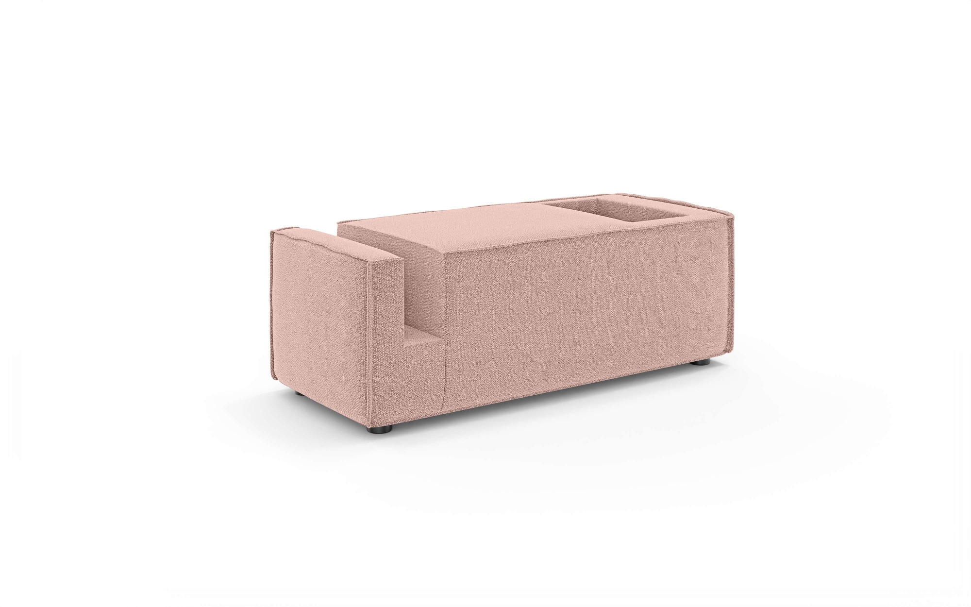 INOSIGN Sofaelement »HAILY Tisch für das Modulsofa, Masse B/T/H: 45/100/37 cm«, als Modul oder separat verwendbar, mit Steckfach und Ablagefläche
