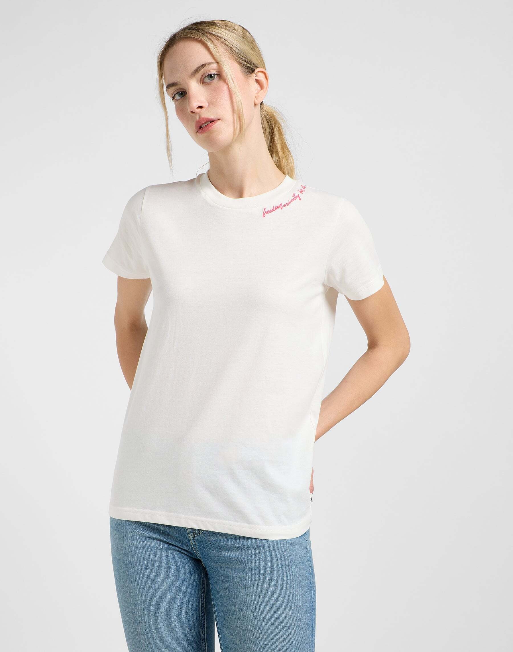 Lee® T-Shirt »LEE T-Shirt Little Embroidery Tee«