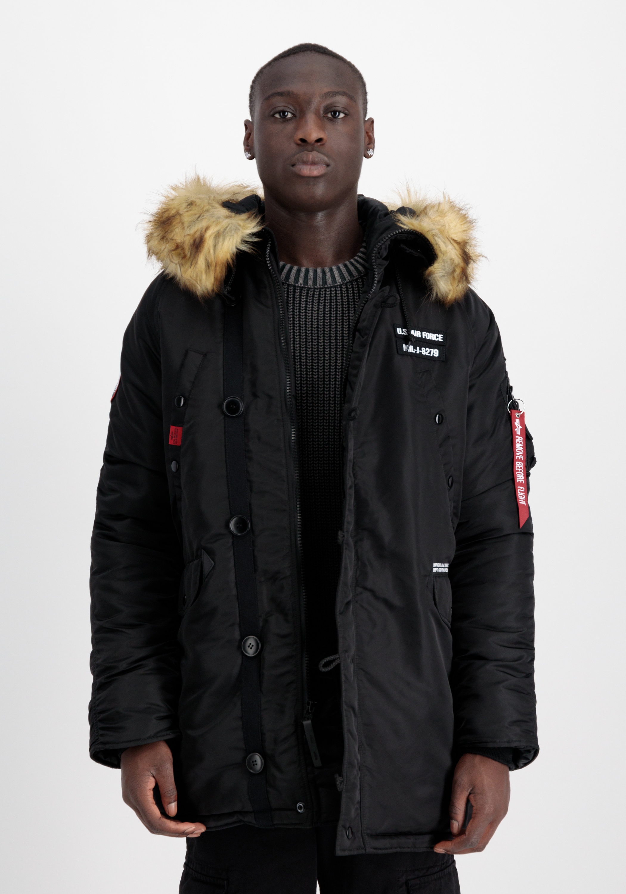 Alpha Industries Winterjacke »Alpha Industries Men - Cold Weather Jackets N-3B Airborne«