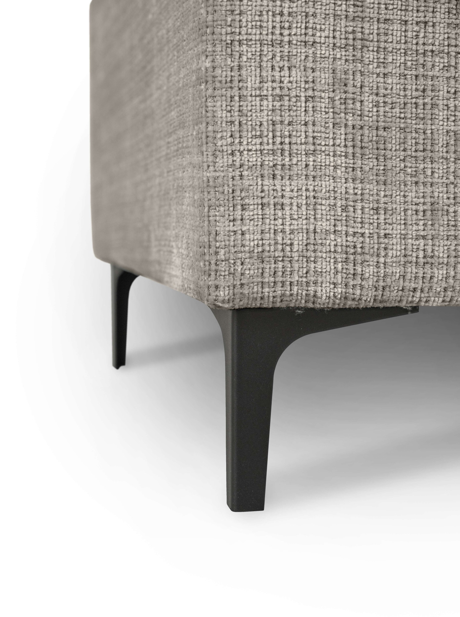 GOODproduct 2-places »OLAND Chenille, Sofa, B: 164 cm, Skandi-Design« 164 cm, suspension à vagues, design scandinave, pieds en métal