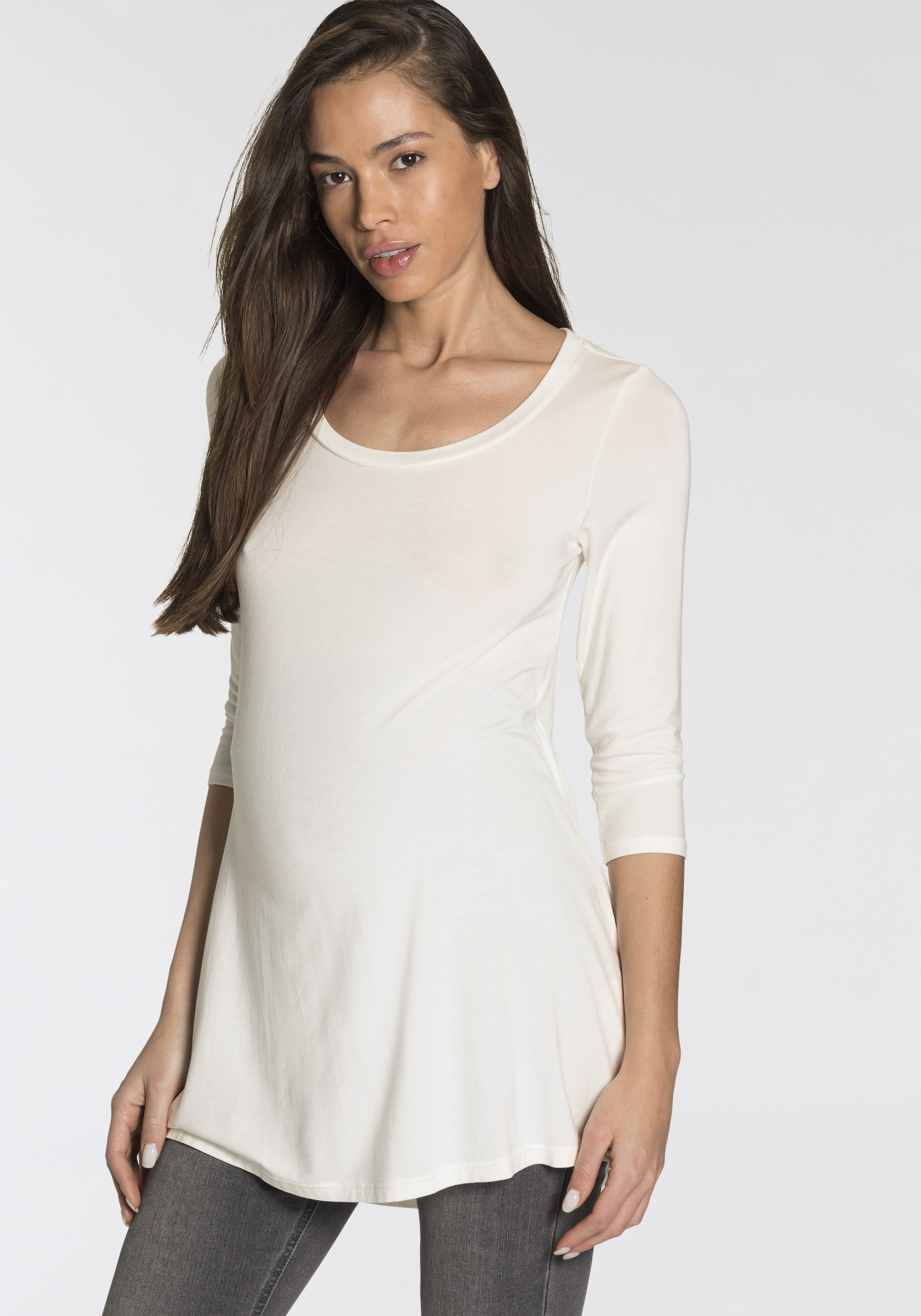Tunika »VOKUHILA Shirt 3/4 Arm«, im Vokuhila-Stil