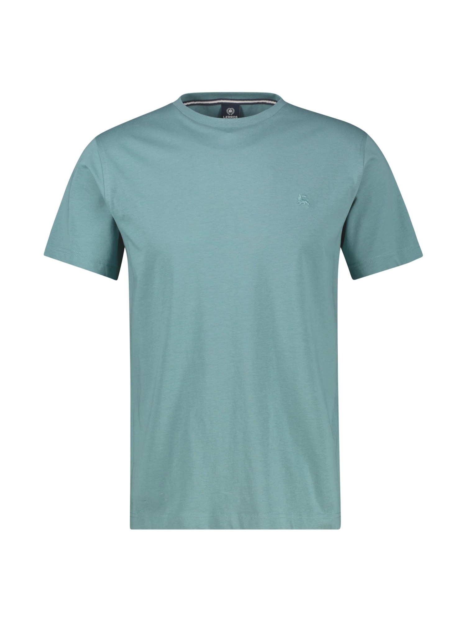 Image of LERROS T-Shirt "T-Shirt mit Rundhalsausschnitt" Herren Shirt aus 100% Baumwolle, einfarbig, Jersey-Qualität