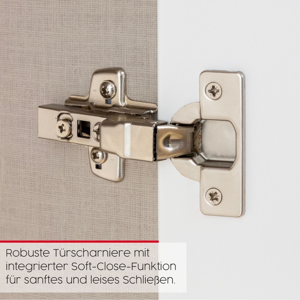 rauch Kleiderschrank »Drehtürenschrank Schrank Garderobe Wäscheschrank KONA« Breiten 251/301 cm, Höhe 223 cm, Tiefe 61 cm,  Glasauflage, Massivholz-Absetzung, SOFT-CLOSE-FUNKTION MADE IN GERMANY