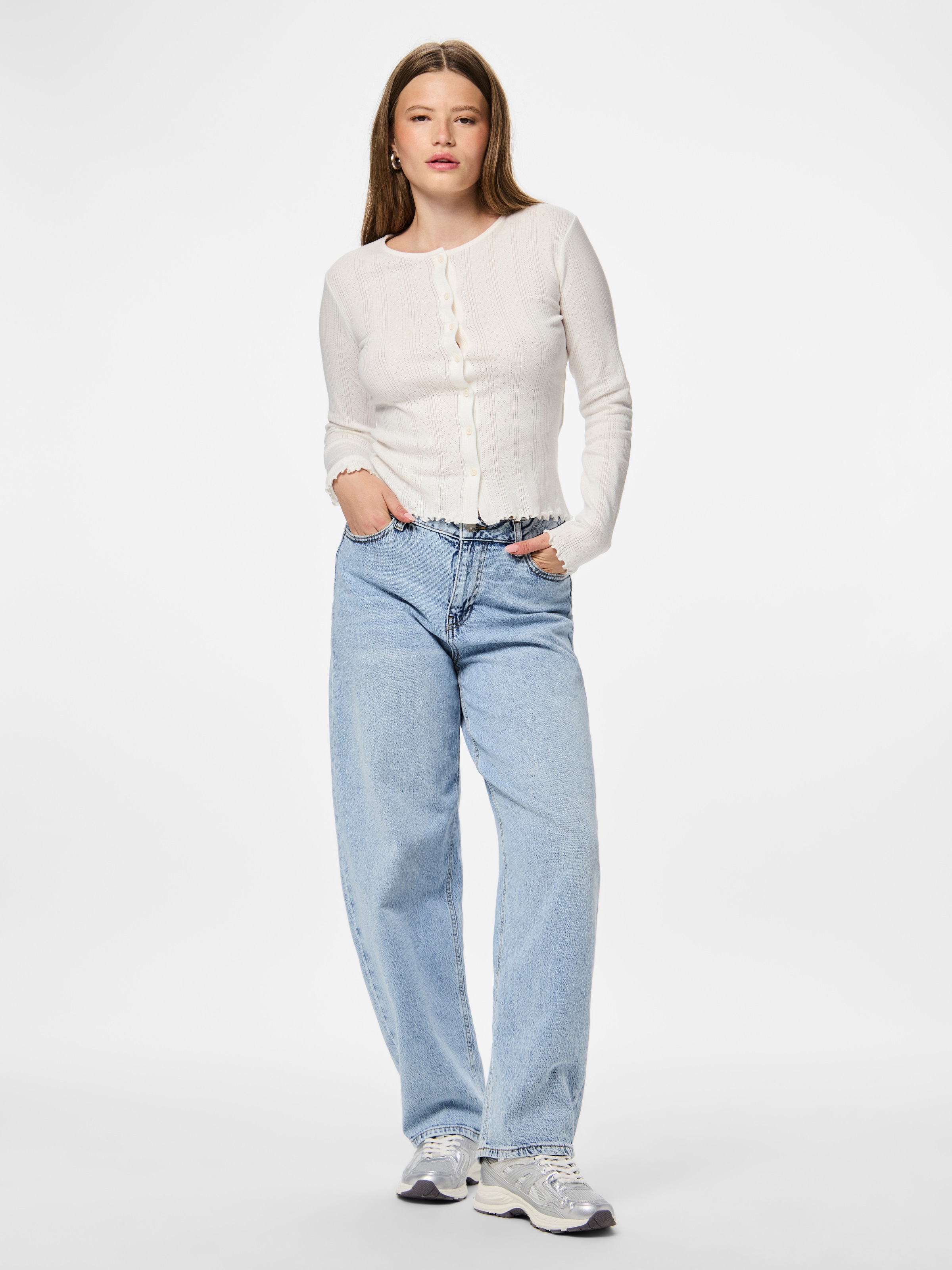 pieces Veste en tricot »PCMARIE LS POIN CARDIGAN JRS NOOS BC«