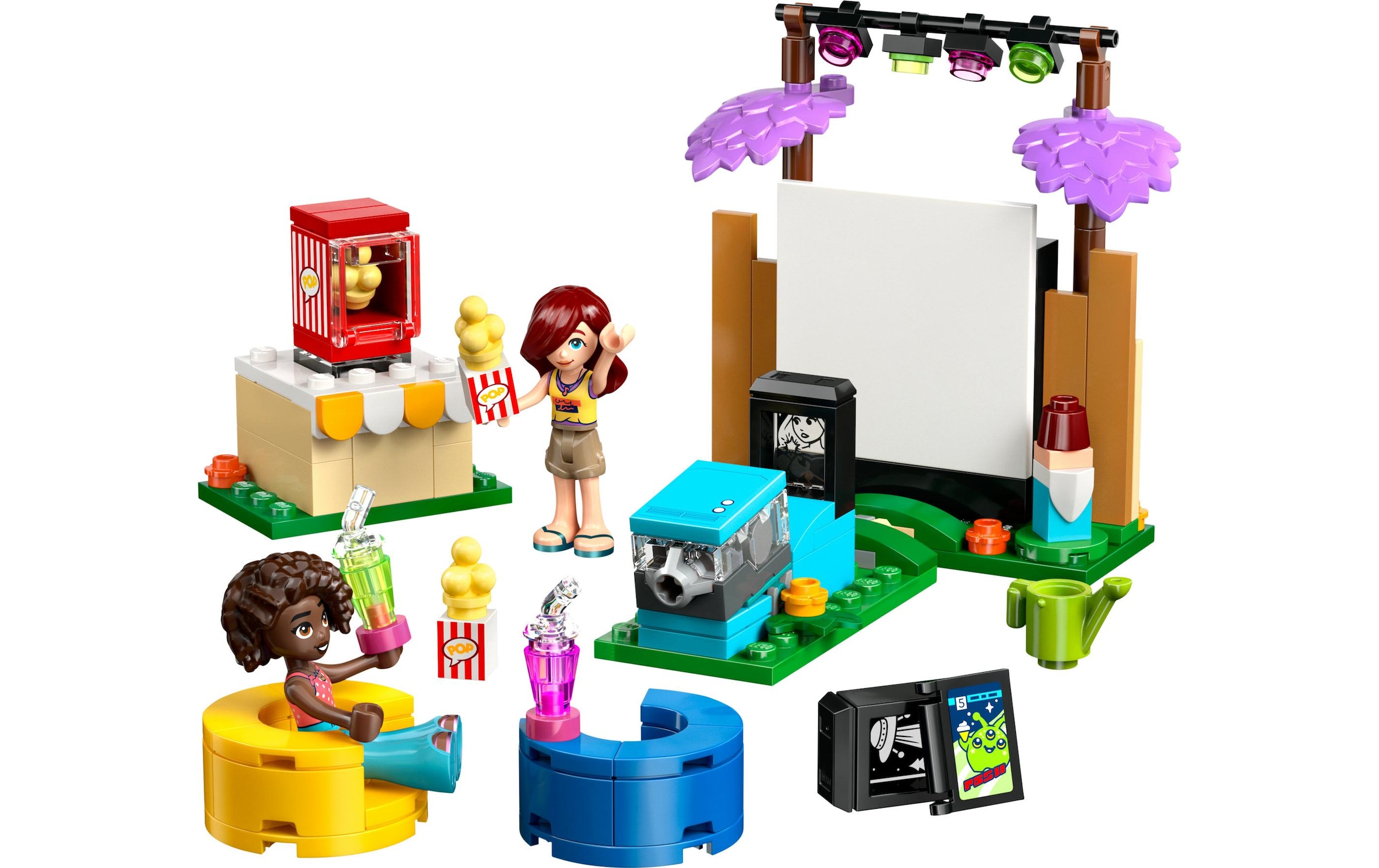 LEGO® Spielbausteine »Friends Filmabend mit Freunden 42642«, (154 St.)