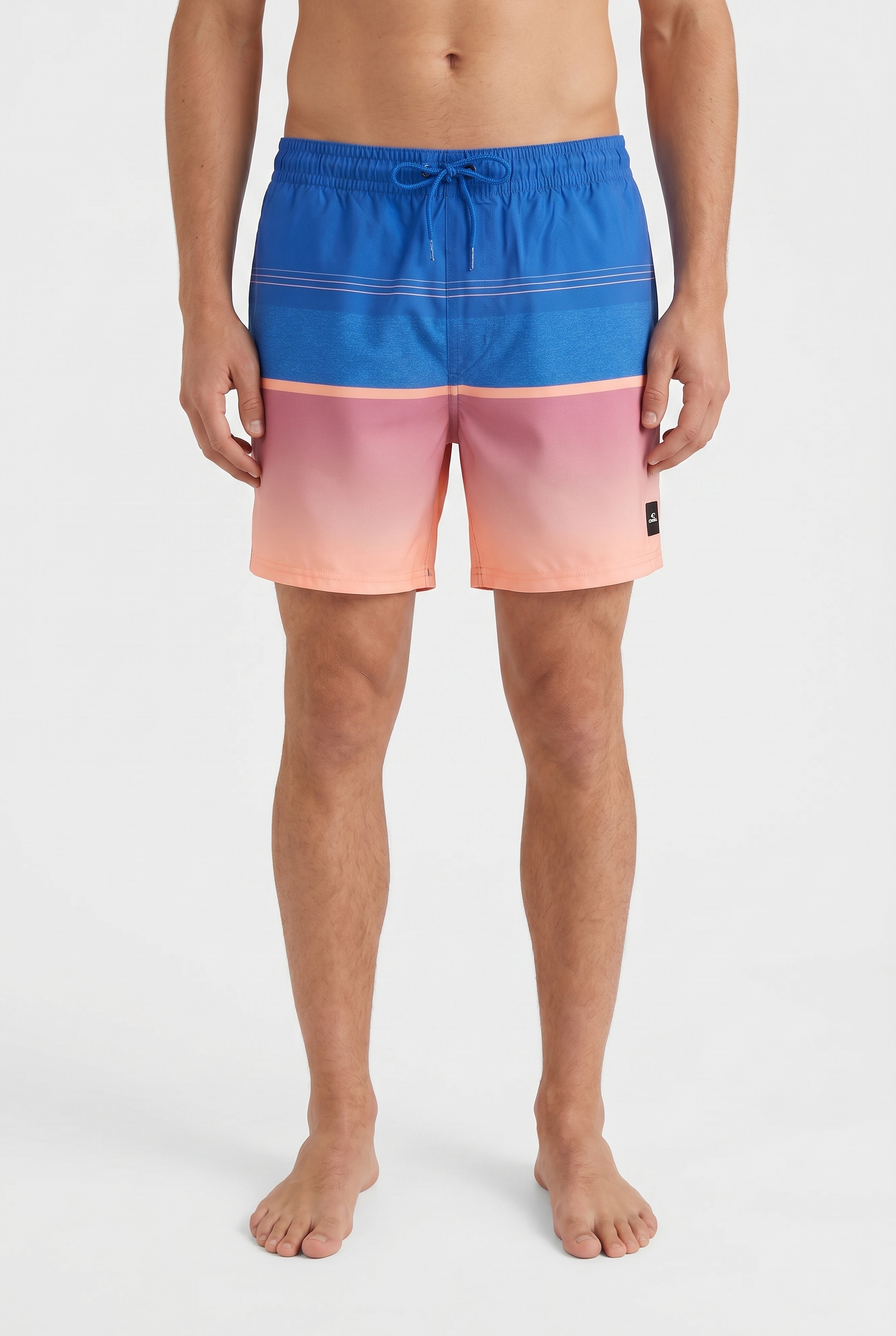 Image of ONeill Badeshorts "ONEILL GRADIENT 15 SWIMSHORTS" mit elastischem Bund und Kordelzug, mit Mesh-Innenhose