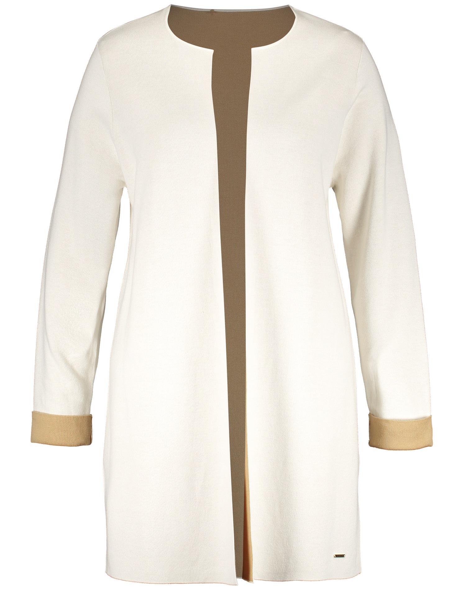 Strickjacke »Langer Doubleface-Cardigan, beidseitig tragbar«