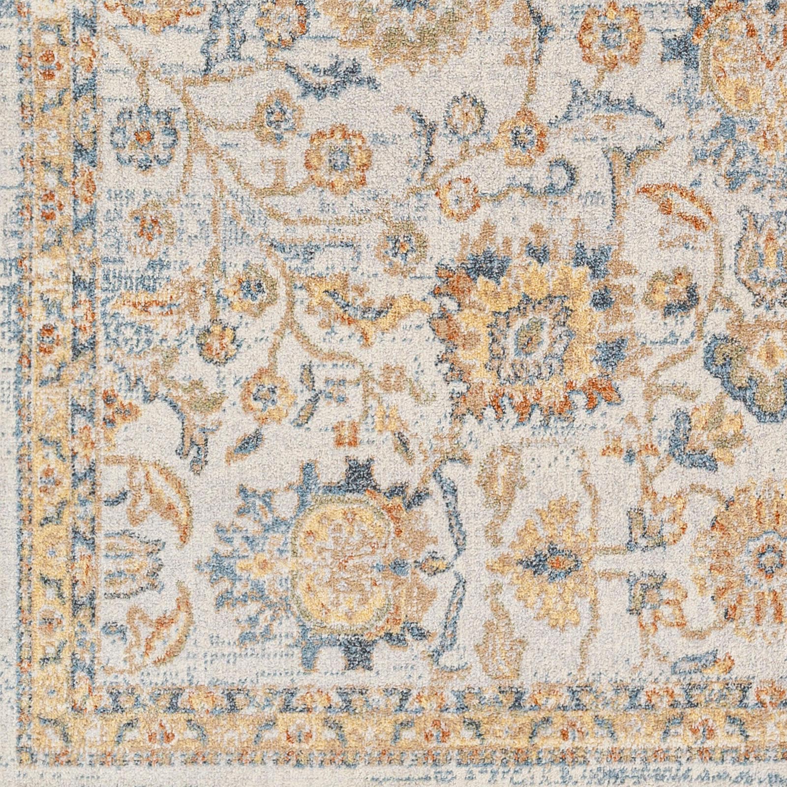 Livabliss Teppich »CINCINNATI«, rechteckig, 10 mm Höhe, Maschinenwaschbar, Vintage Kurzflor Wohnzimmerteppich, Schlafzimmer