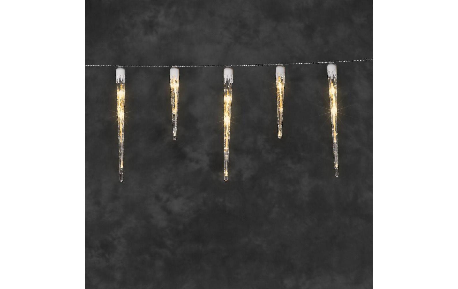 Image of KONSTSMIDE LED-Lichtervorhang, 48 St.-flammig, Höhe: 21 - 32 cm bei Ackermann Versand Schweiz