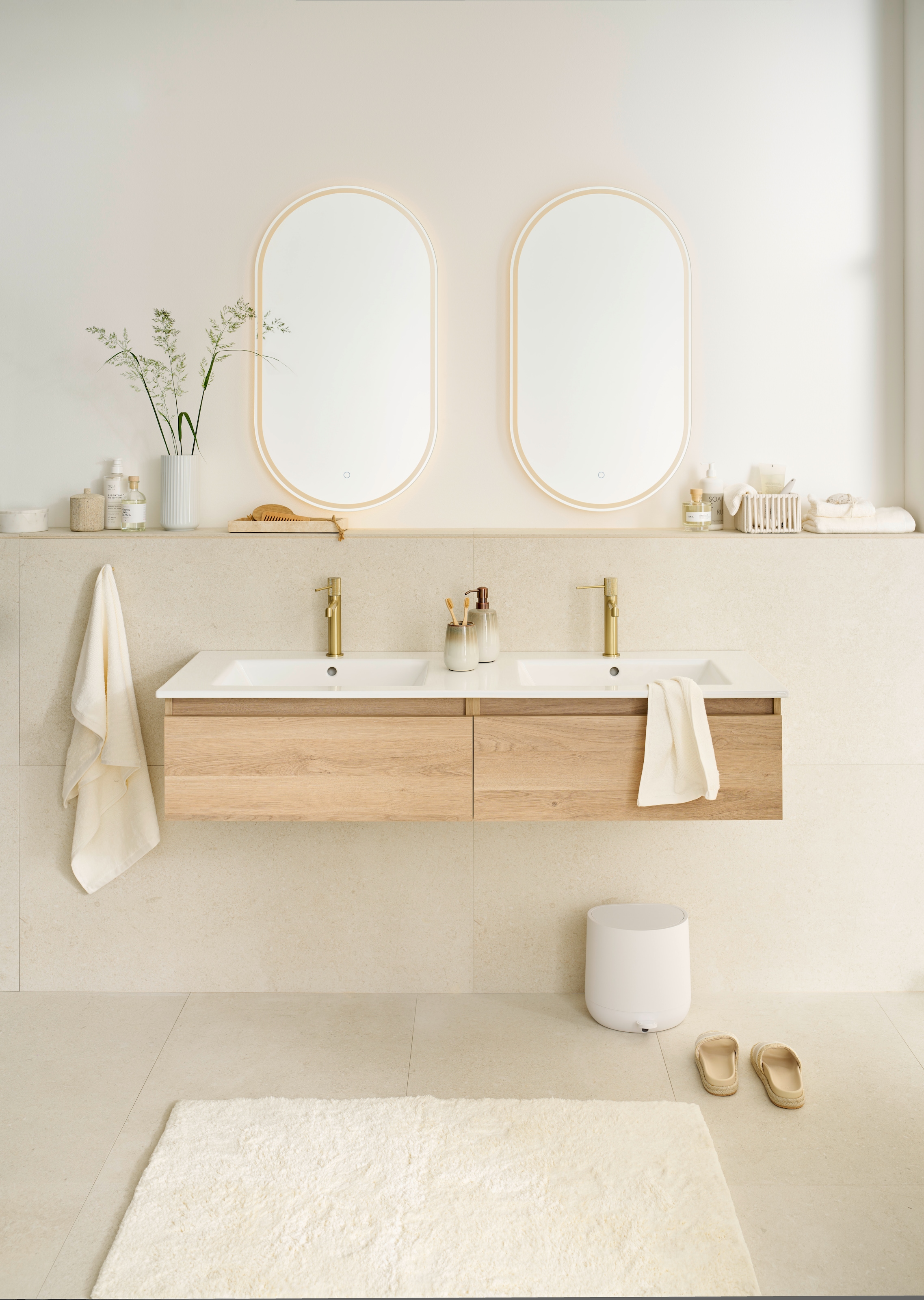 SCHÖNER WOHNEN-Kollektion Tapis de bain »Bahamas  Uni« Höhe 30 mm beidseitig verwendbar