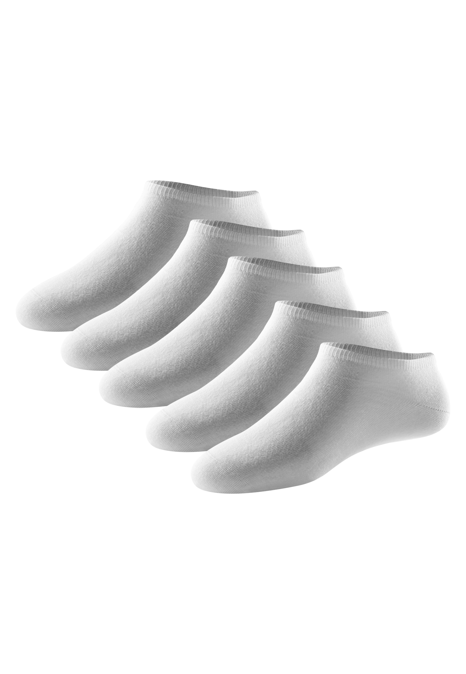 Schiesser Chaussettes de baskets »Bluebird« 5 Couple tlg. extra softer Bund, verstärkter Zehen- und Fersenbereich