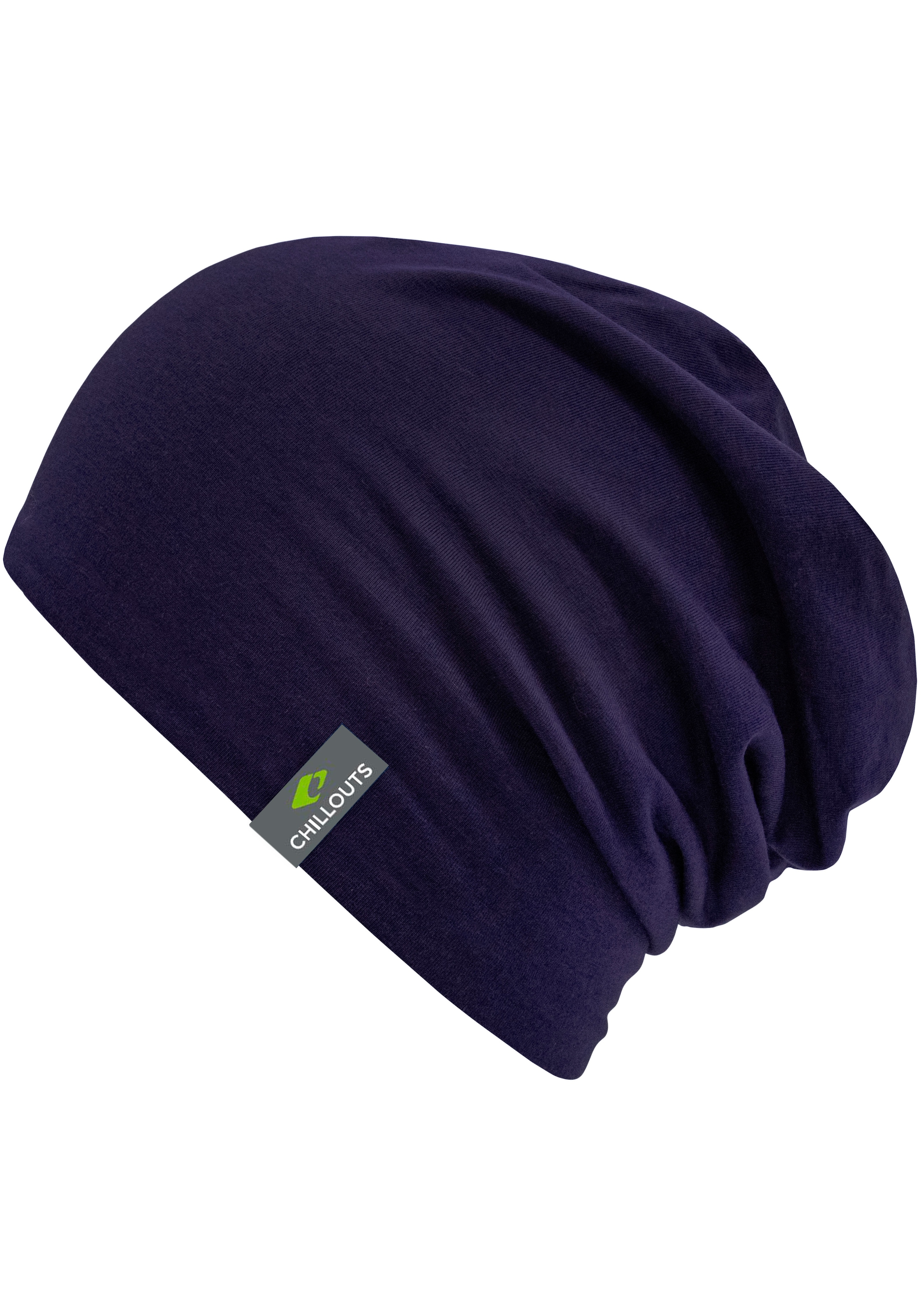 chillouts Beanie »Acapulco Hat«, lässiger Long-Beanie-Look, Baumwoll-Elasthan-Mix