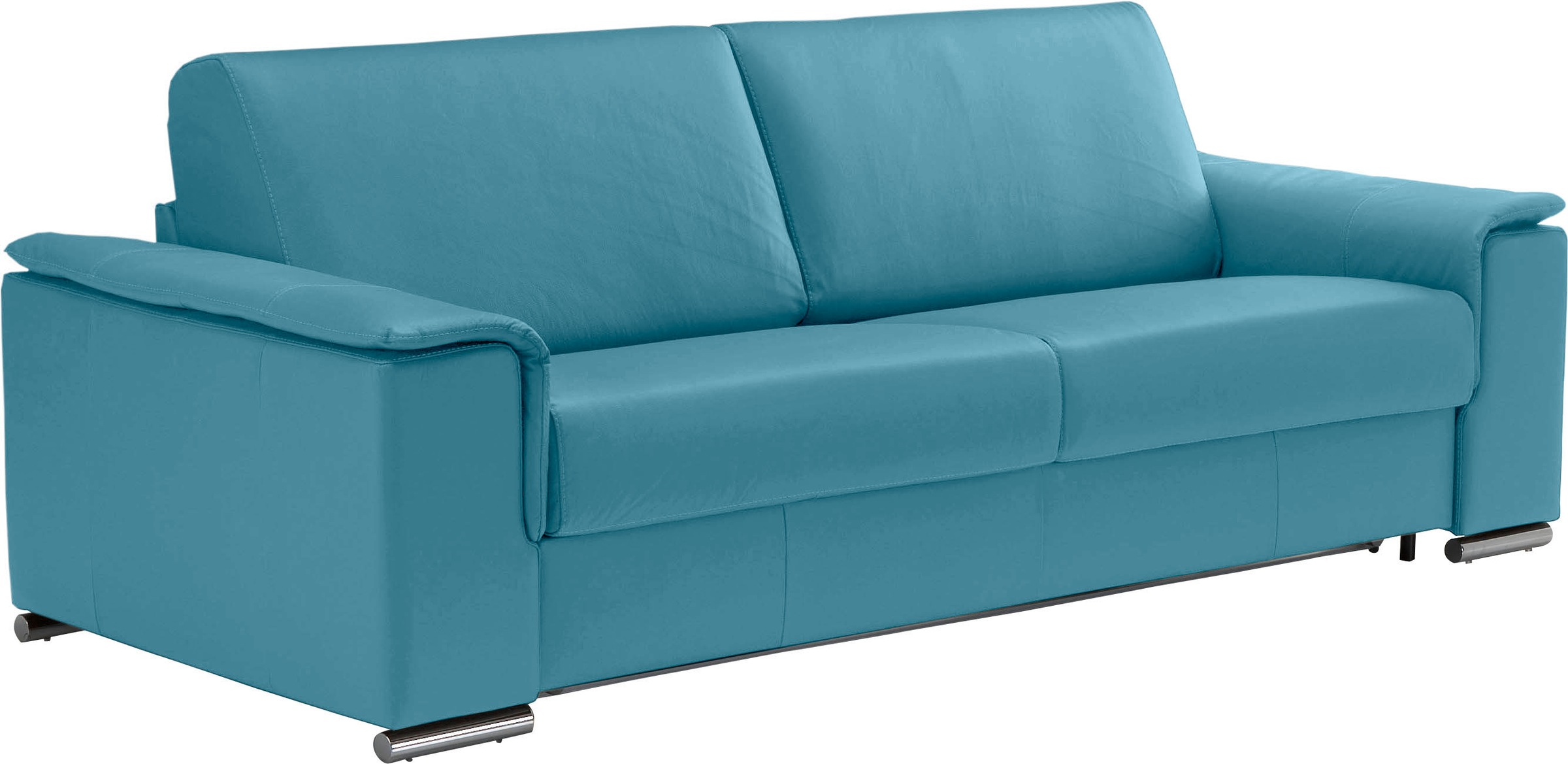 Egoitaliano Schlafsofa »Cecilia, modern & elegant, erstklassiger Sitzkomfort, Dauerschläfer«, inkl. Matratze und hochwertigem Metallbettrahmen, toller Schlafkomfort
