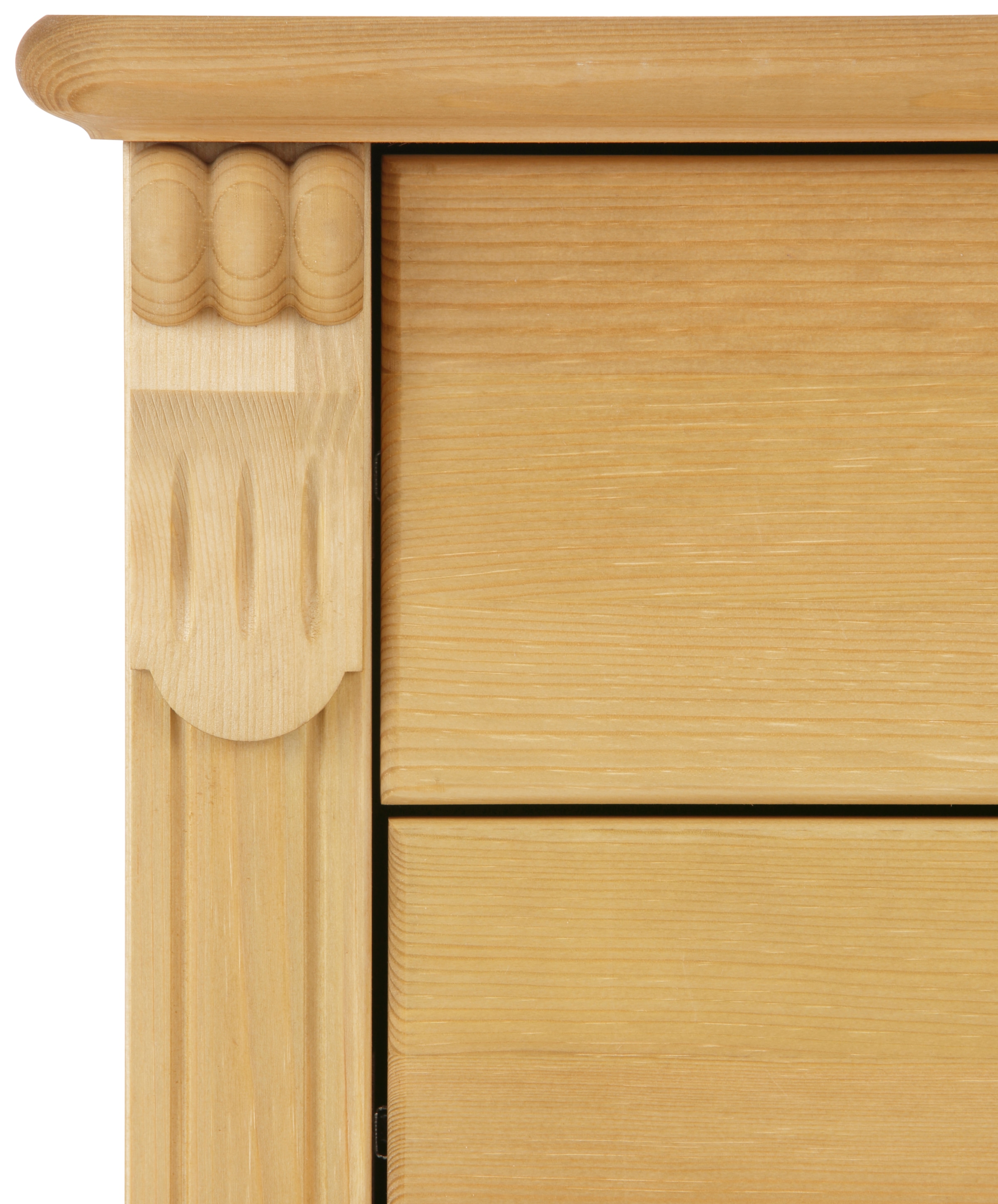 GOODproduct Nachtkommode »Tessin« aus massiver FSC®-zertifizierter Kiefer, mit 3 Schubladen