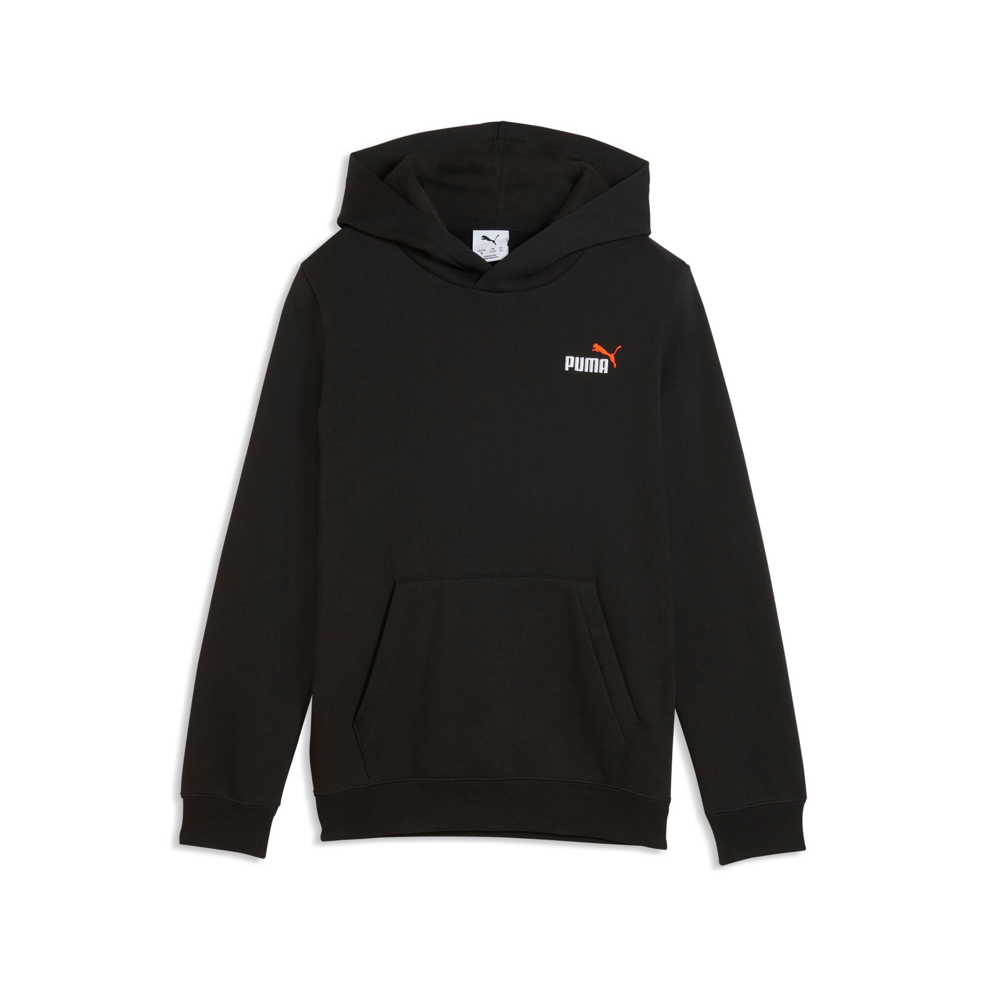 PUMA Sweat à capuche »ESS 2 COLOR SMALL NO 1 LOGO HOODIE FL B«, mit verstellbarer Kapuze, mit Kängurutasche, Ärmellänge lang
