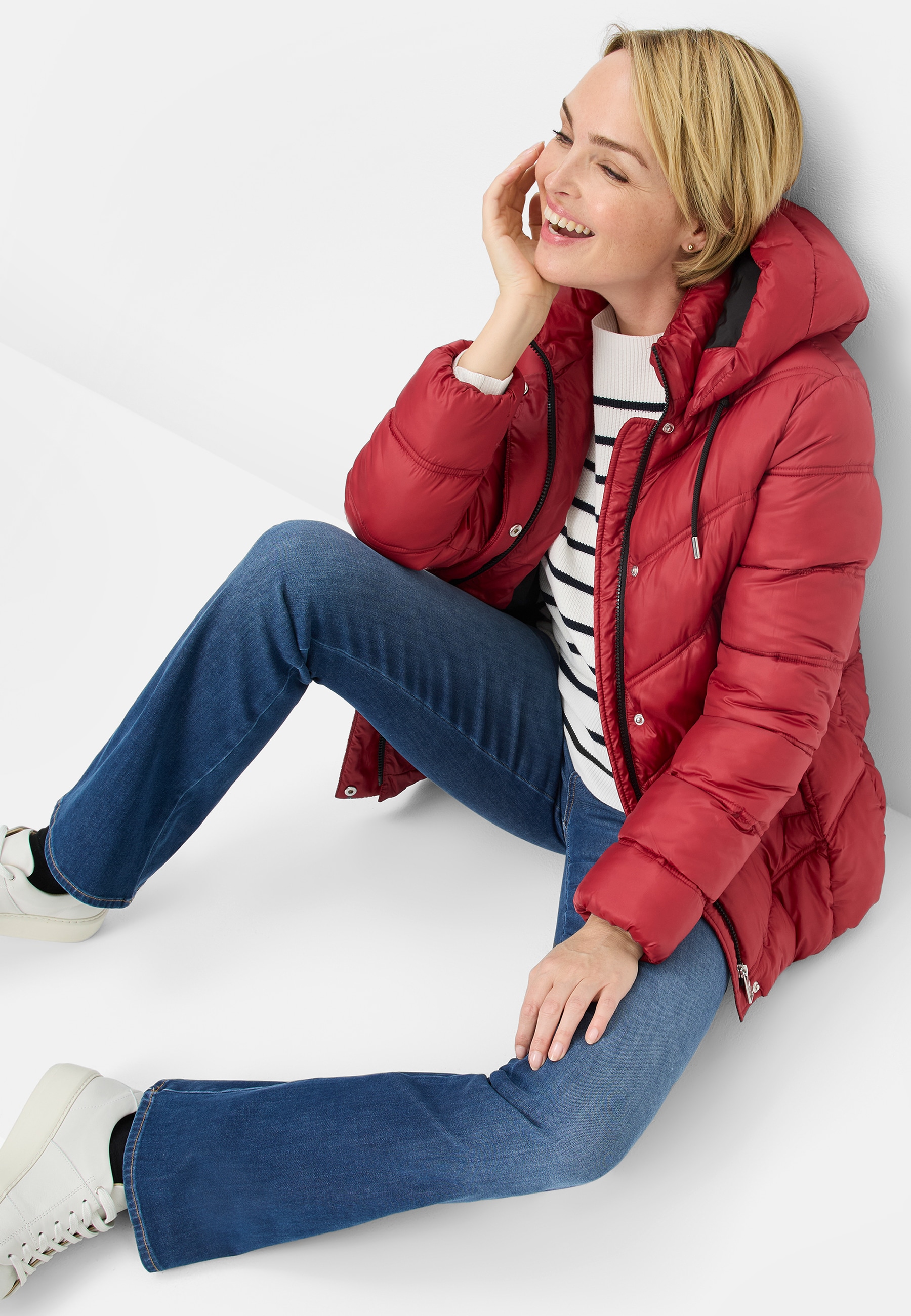 Fuchs Schmitt Steppjacke »Steppjacke« mit Kapuze mit Kapuze