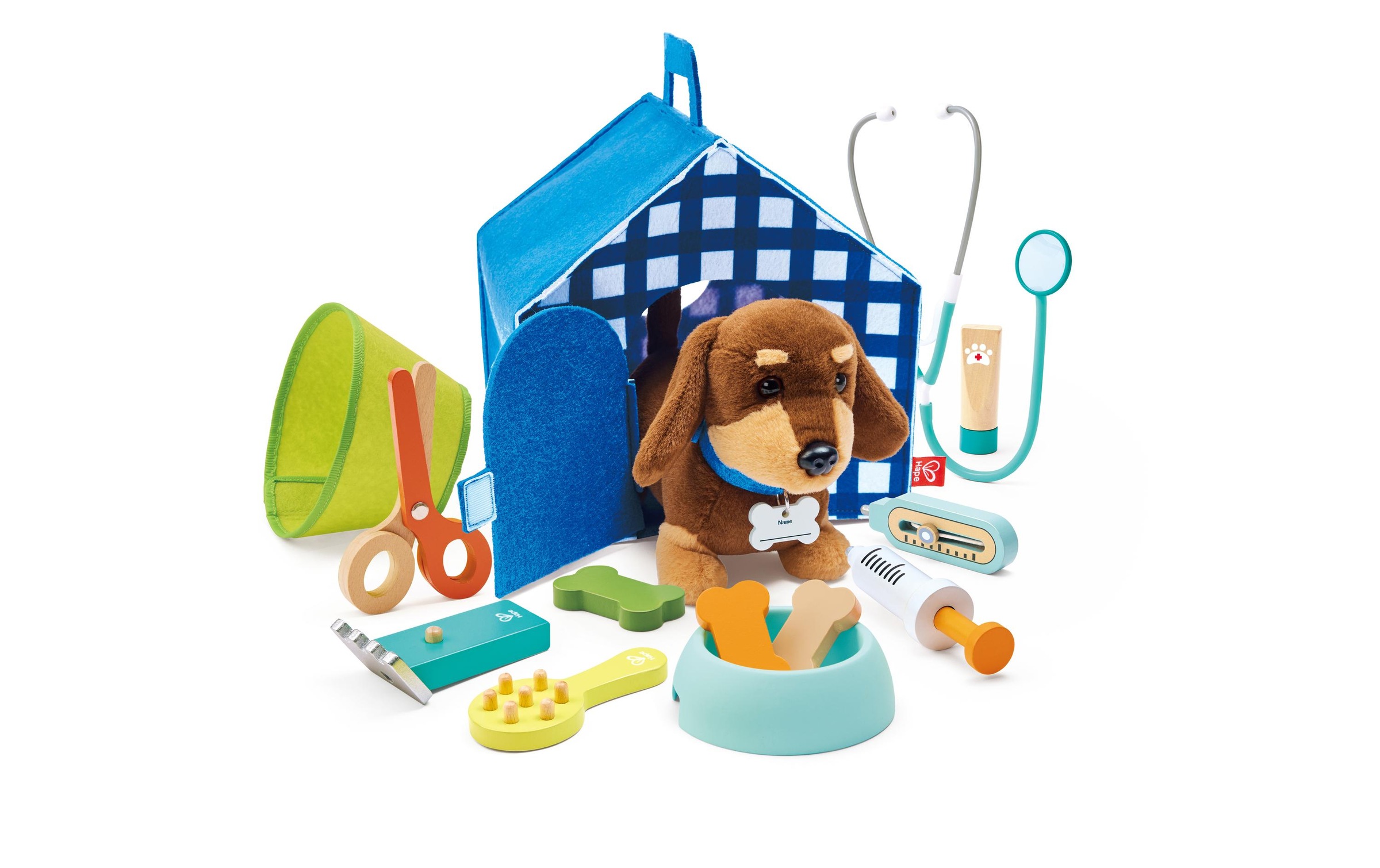 Image of Hape Spielzeug-Arztkoffer "Tierarzt-Set"