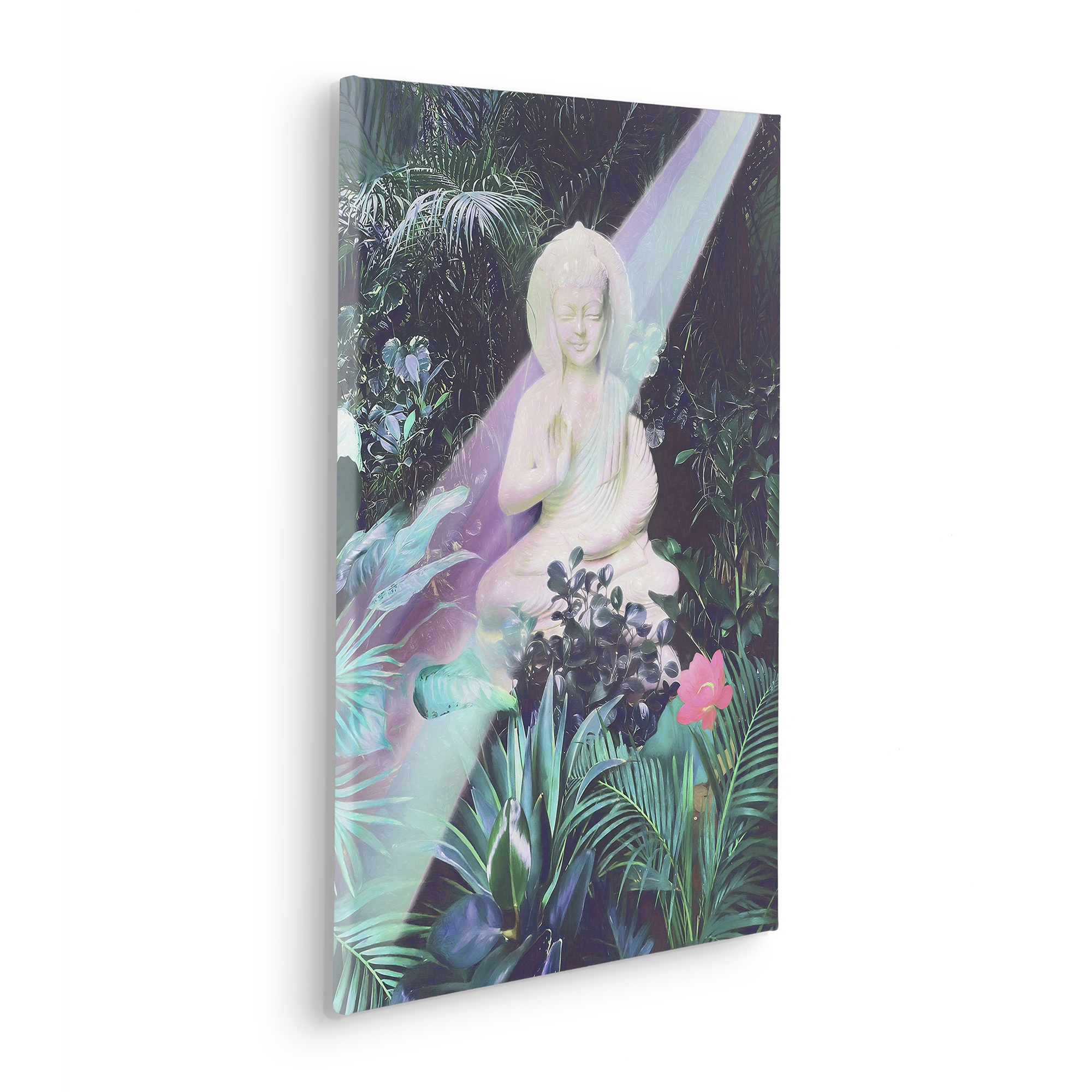 Komar Leinwandbild »Garden of Silence - Grösse 40 x 60 cm«, Natur, (1 St.), Keilrahmenbild mi Echtholzrahmen