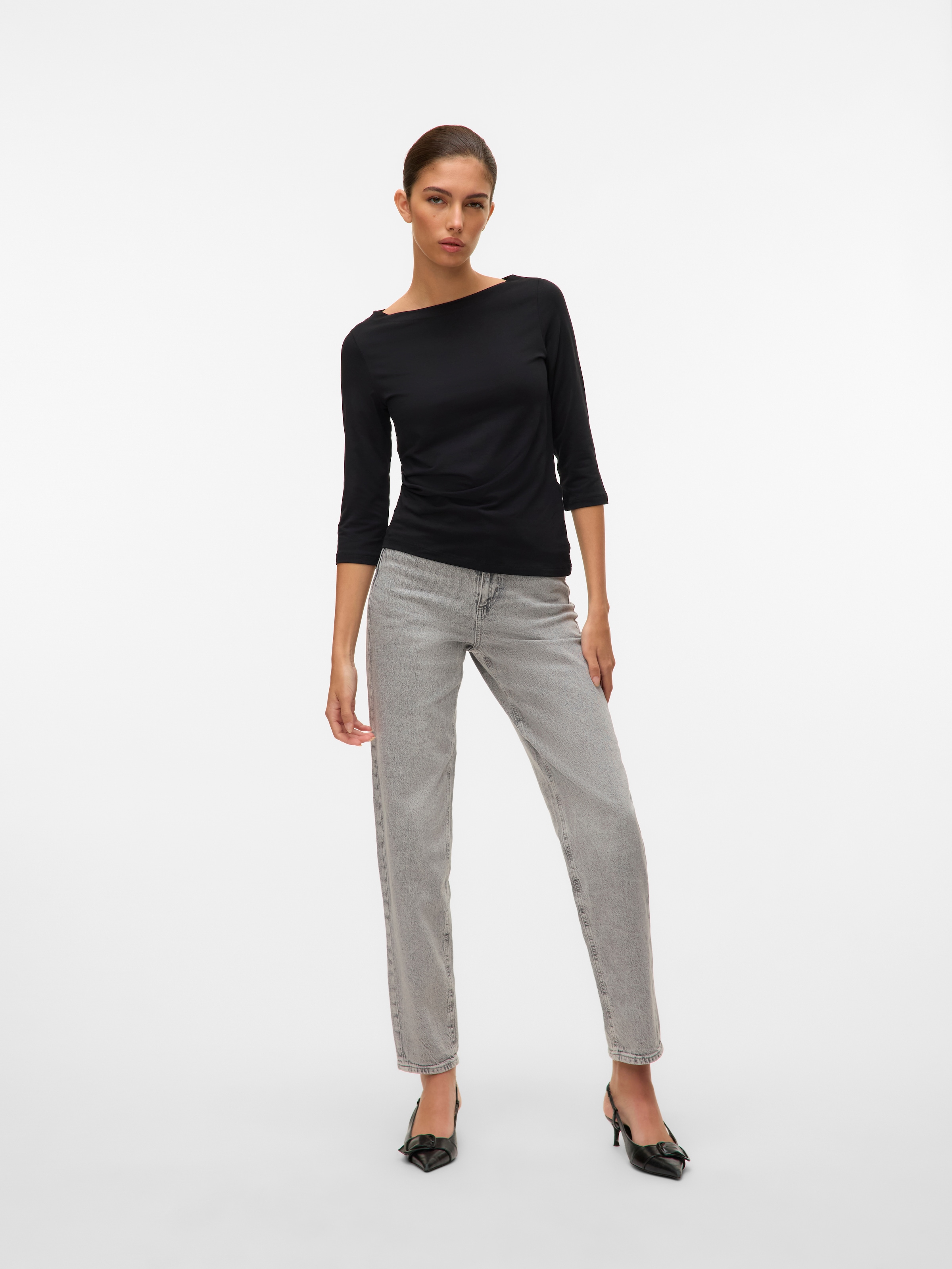 Vero Moda 3/4-Arm-Shirt »VMPANDA MODAL 3/4 TOP JRS NOOS«