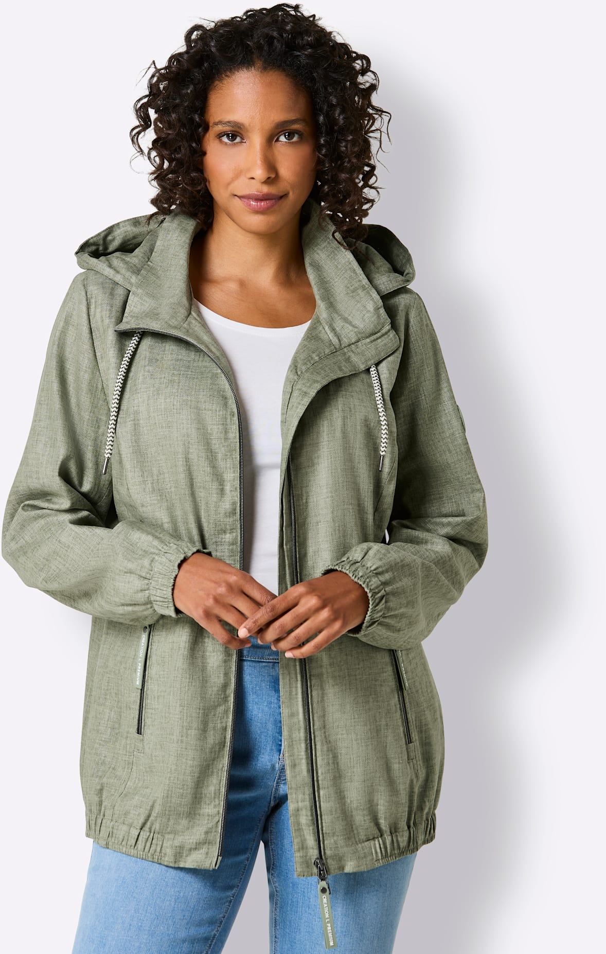 CREATION L PREMIUM Anorak mit Kapuze