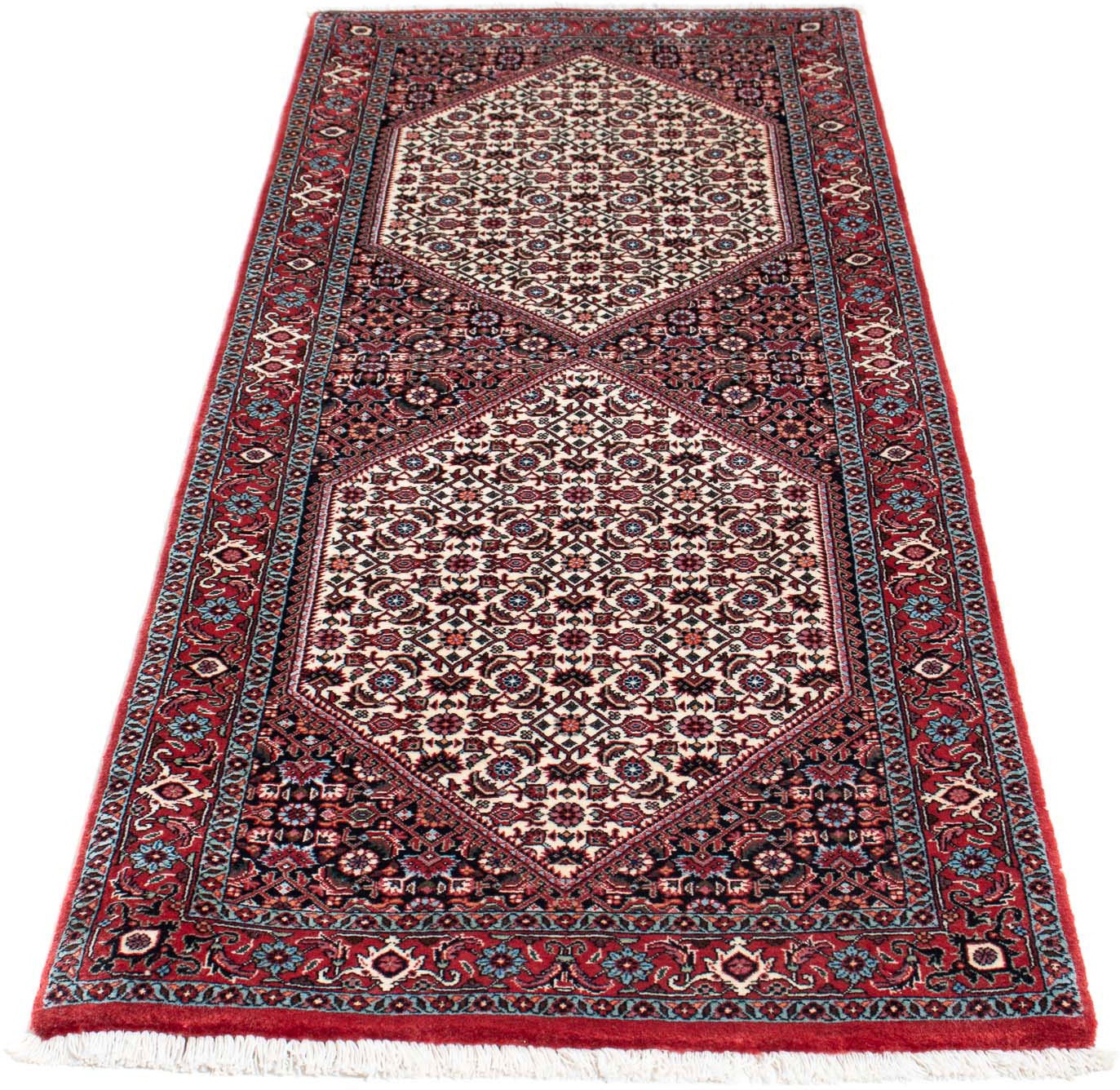 Image of morgenland Hochflor-Läufer »Bidjar Medaillon 200 x 75 cm«, rechteckig, 1,5 mm Höhe, Unikat mit Zertifikat bei Ackermann Versand Schweiz