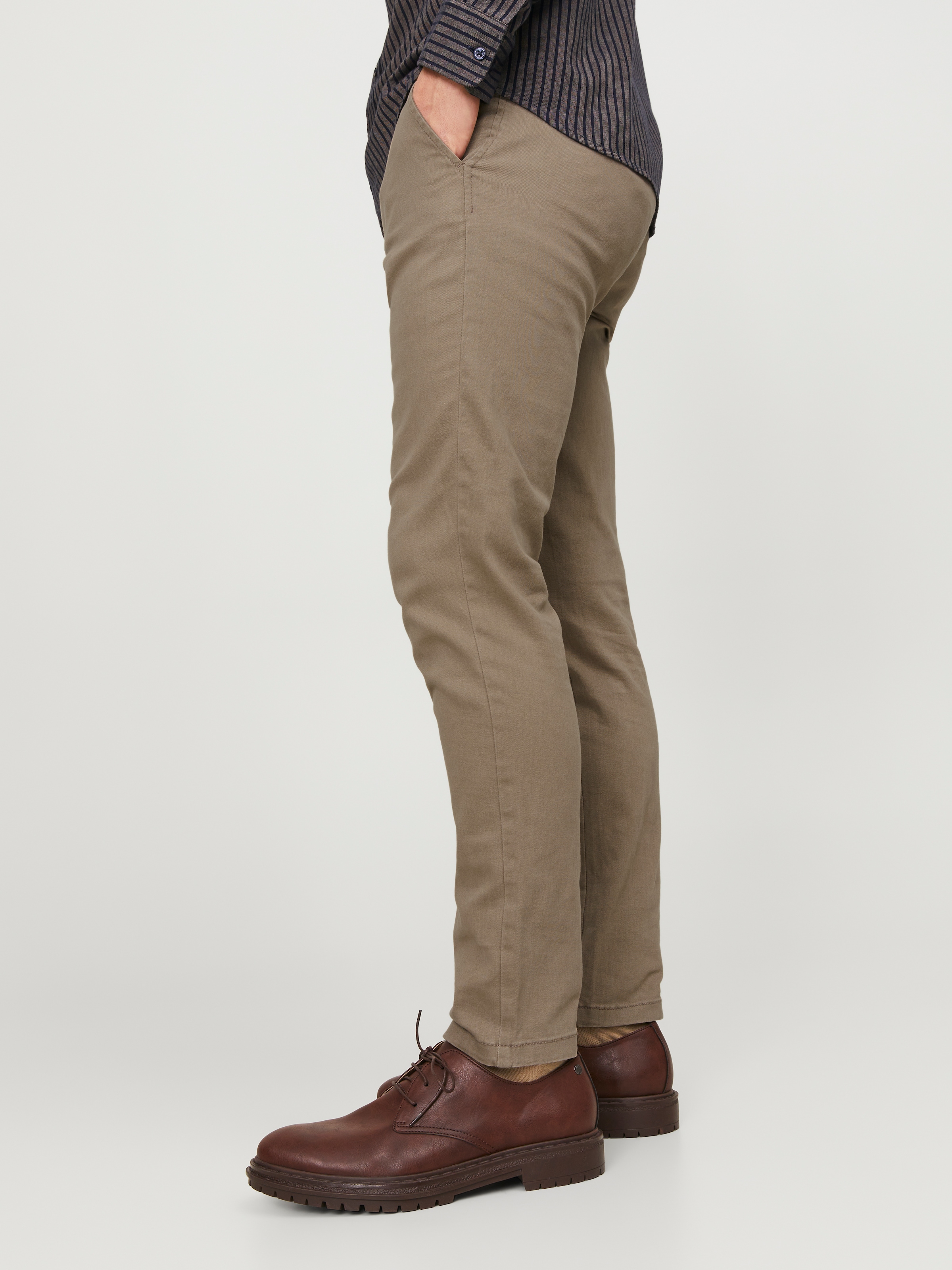 Jack & Jones Chinos »JPSTMARCO mit schmalem Bein und pflegeleichtem Stoff«  washed, modisch, schmal, Baumwollmischung