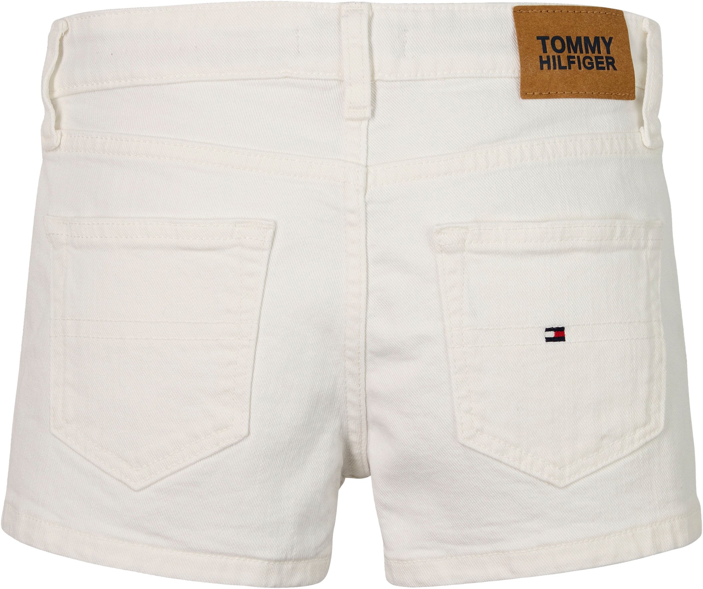 Tommy Hilfiger Shorts »GIRLFRIEND WHITE SHORT«, Kinder bis 16 Jahre