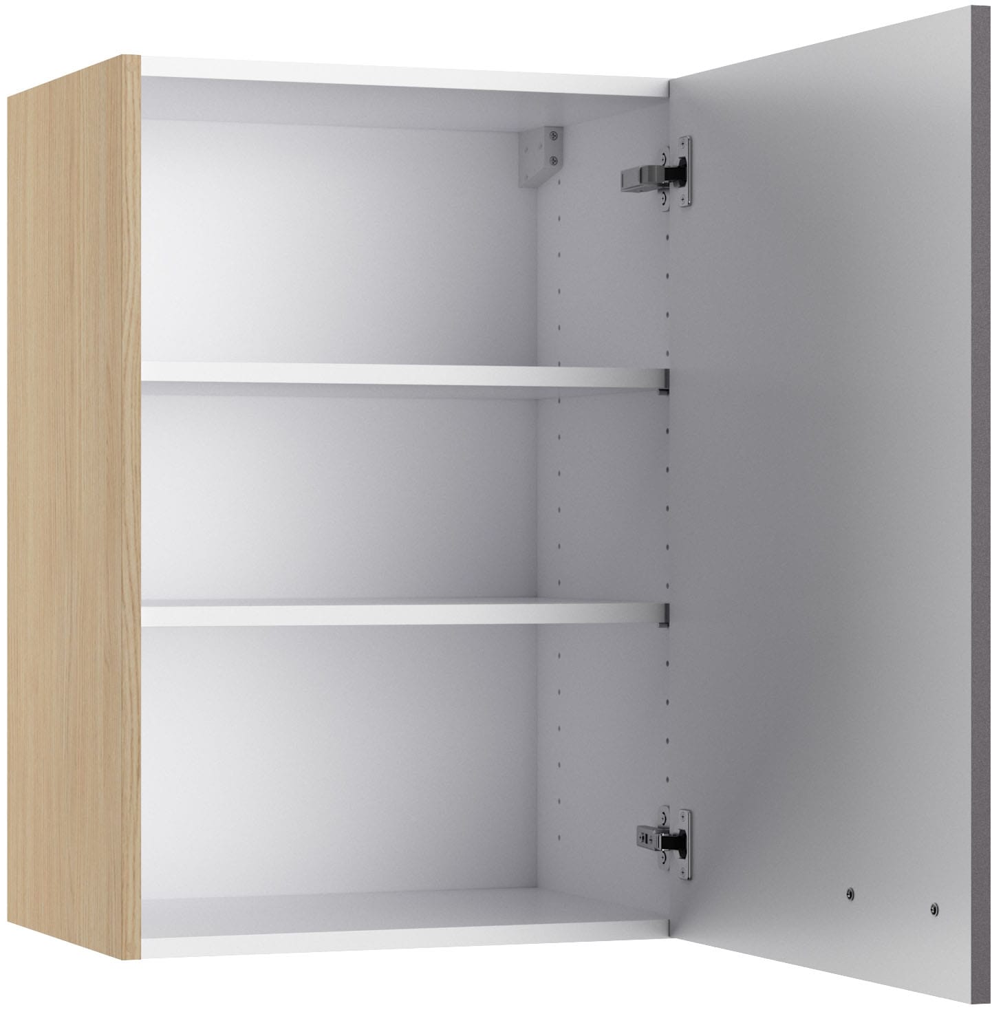 KOCHSTATION Armoire suspendue »KS-Lucy« Breite 50 cm, mit 1 Tür, 2 Einlegeböden, Soft-Close
