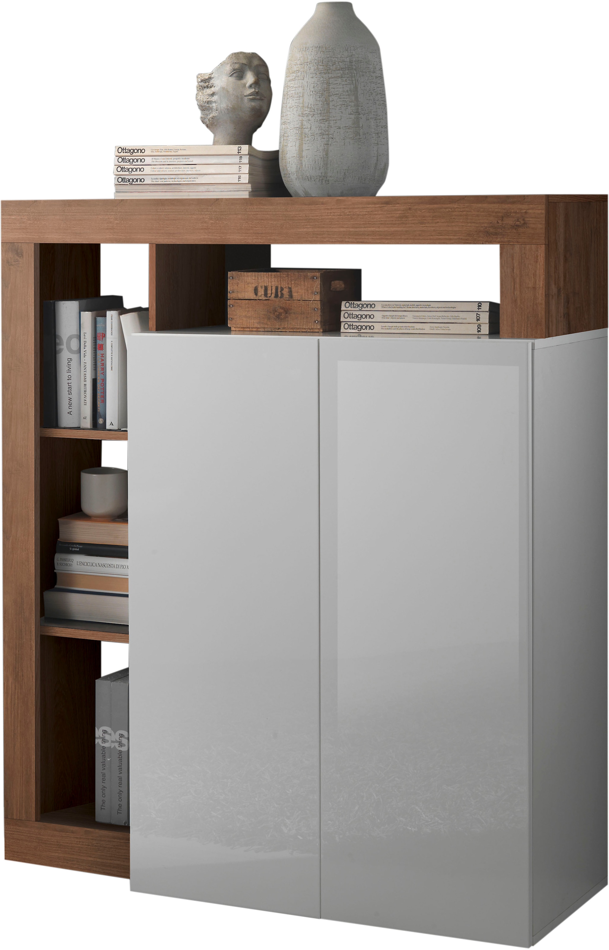 INOSIGN Highboard »Hamburg«, Breite 108 cm