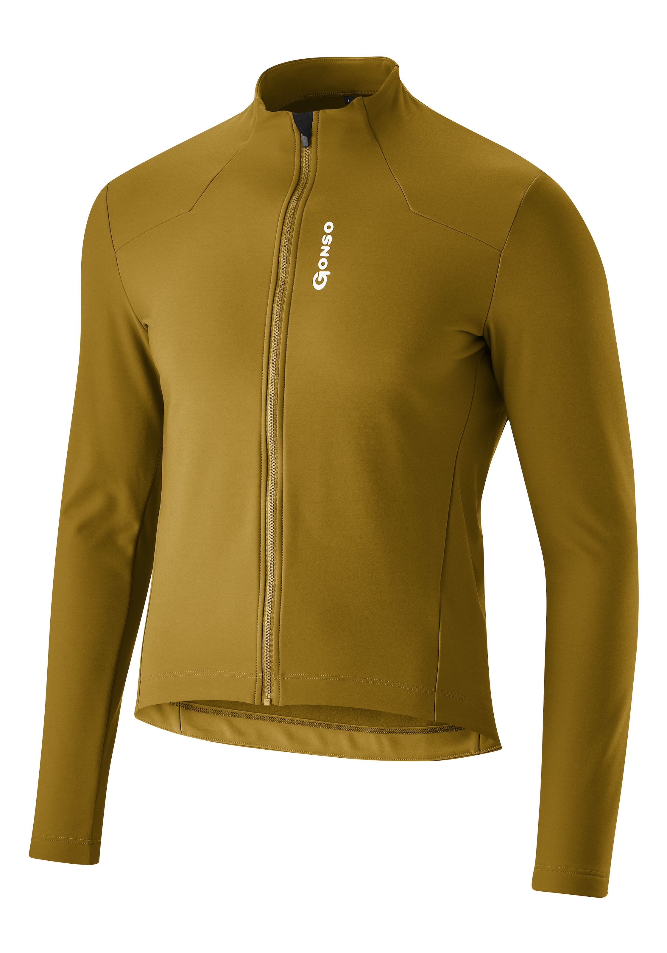 Gonso Radtrikot »SITIVO TRIKOT THERM M«, Herren Fahrradtrikot langarm, isolierendes Full-Zip Trikot, Tight Fit