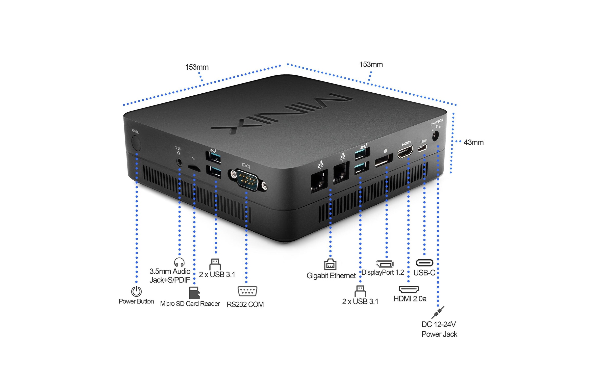 Minix Streaming-Box »NGC-7 Pro«