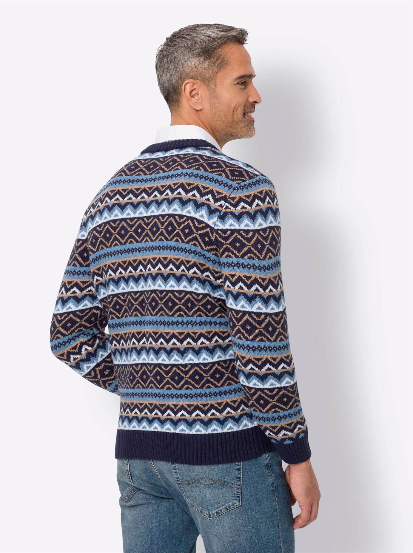 Classic V-Ausschnitt-Pullover »Pullover«