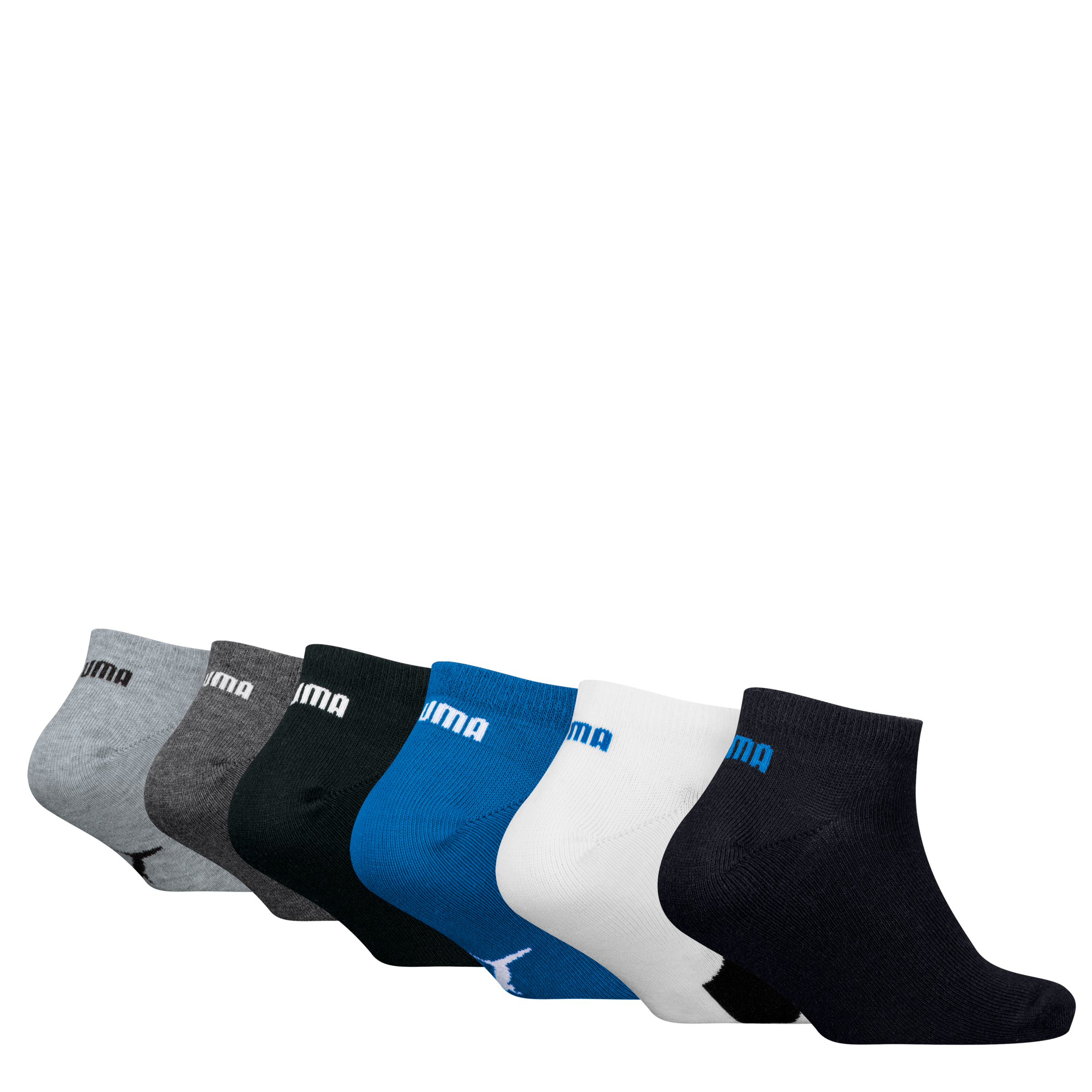 PUMA Sneakersocken »PUMA KIDS BWT SNEAKER 6P ECOM« 6er-Pack,  mit verstärkten Nähten