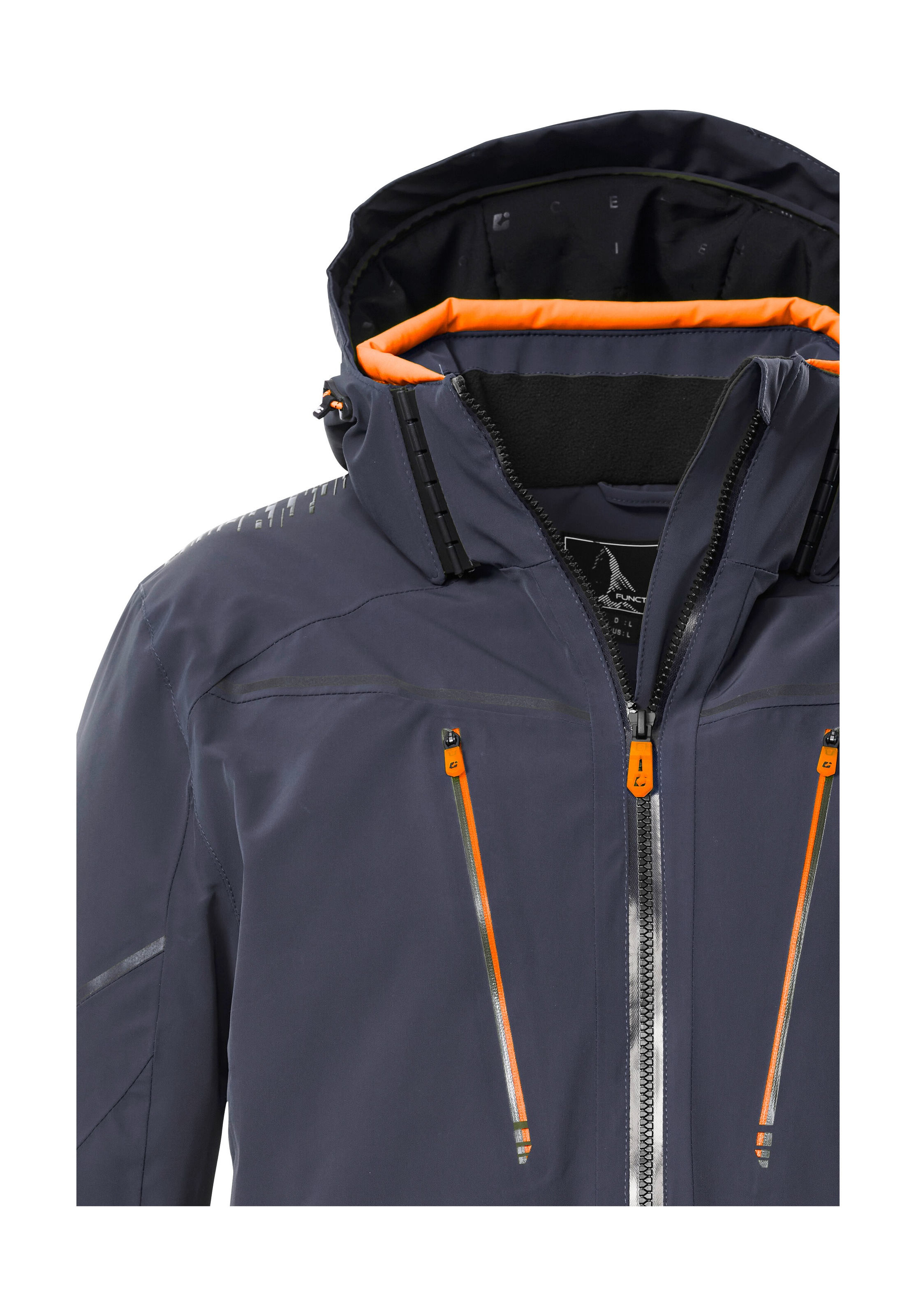 Killtec Veste de ski »KSW 50 MN SKI JCKT« Herren Skijacke: wasserdicht, atmungsaktiv, 4-Wege-Stretch, Schneefang